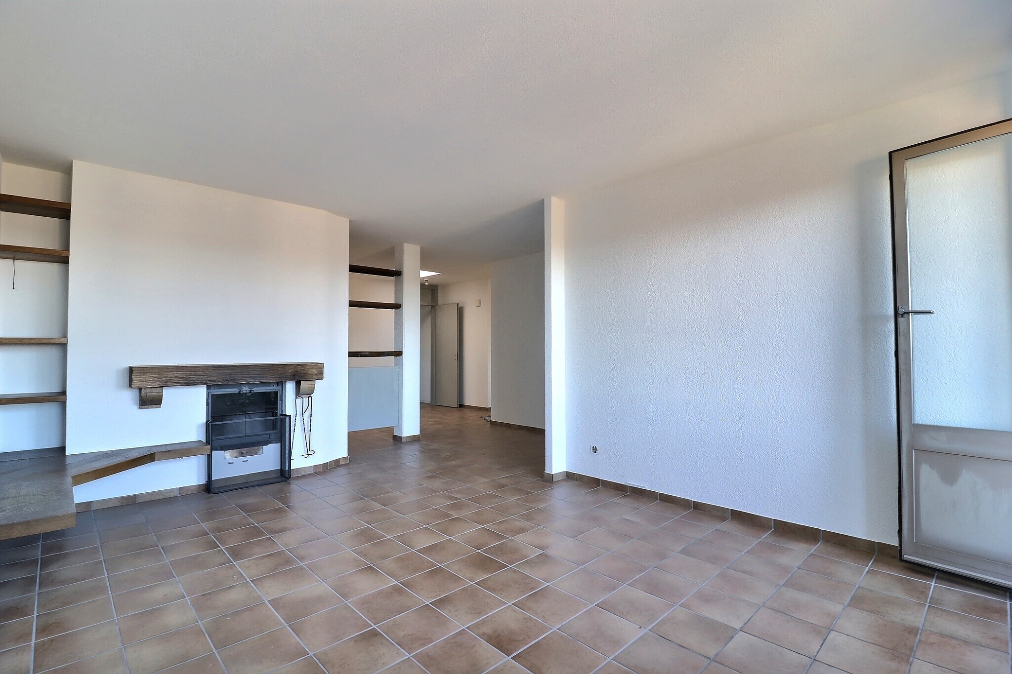 Séjour avec cheminée