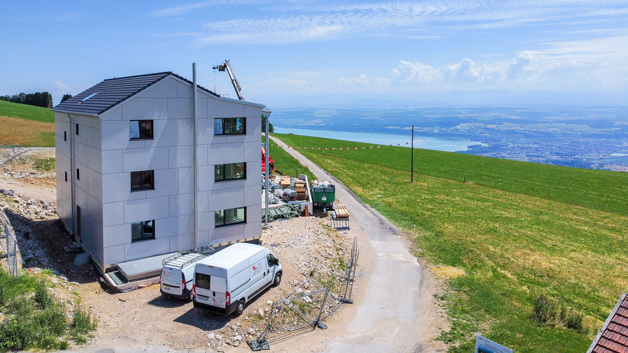 Vue sur le bâtiment A Vue sur le bâtiment A