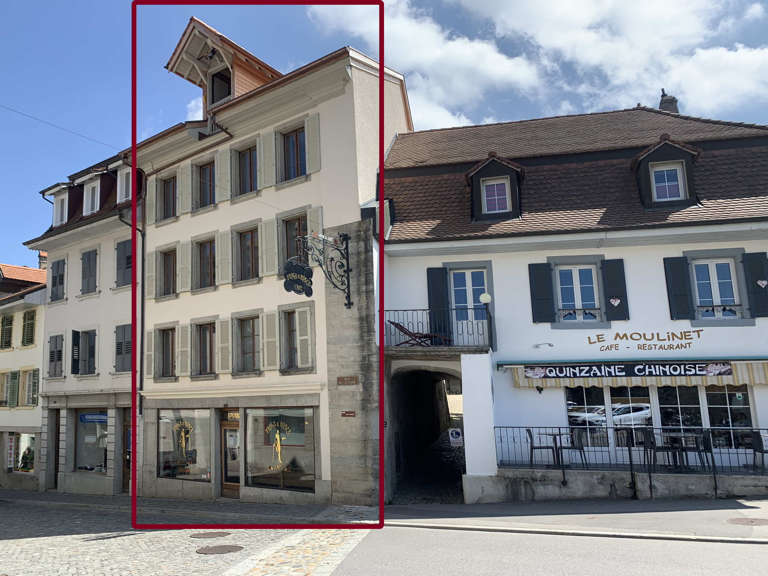 Immeuble - Façade ouest