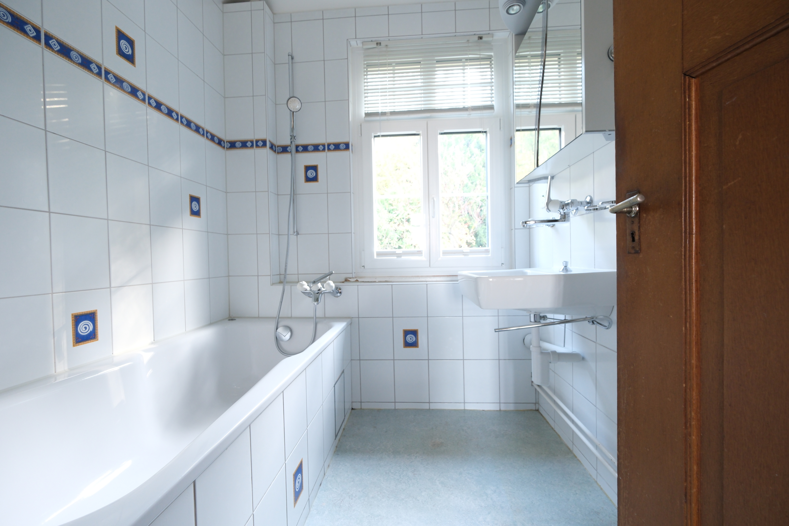 Badezimmer im Obergeschoss