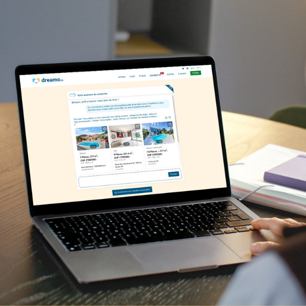 dreamo.ch hat den ersten KI-Immobilien-Suchassistenten der Schweiz lanciert
