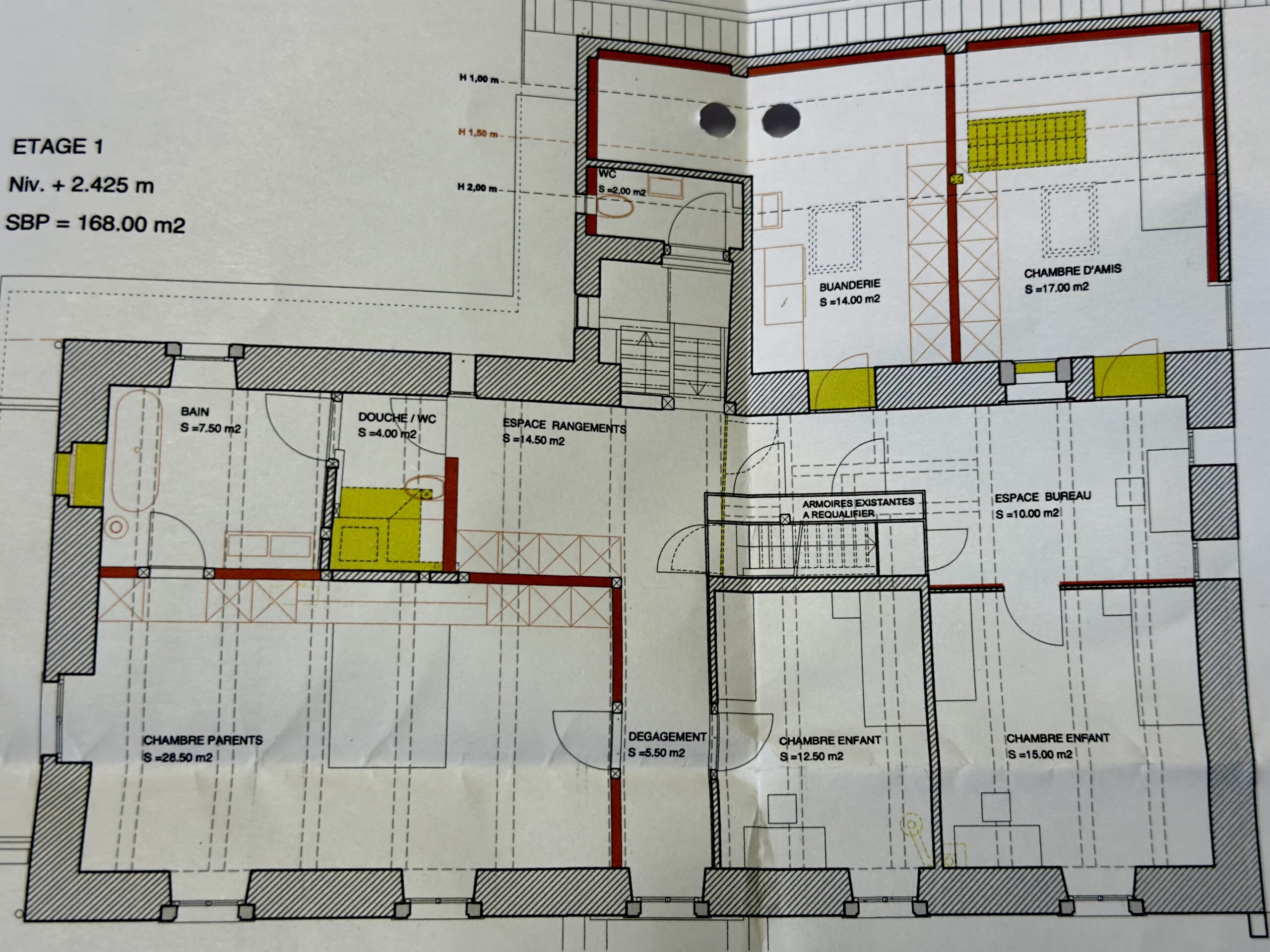 Plan 1er étage Plan 1er étage