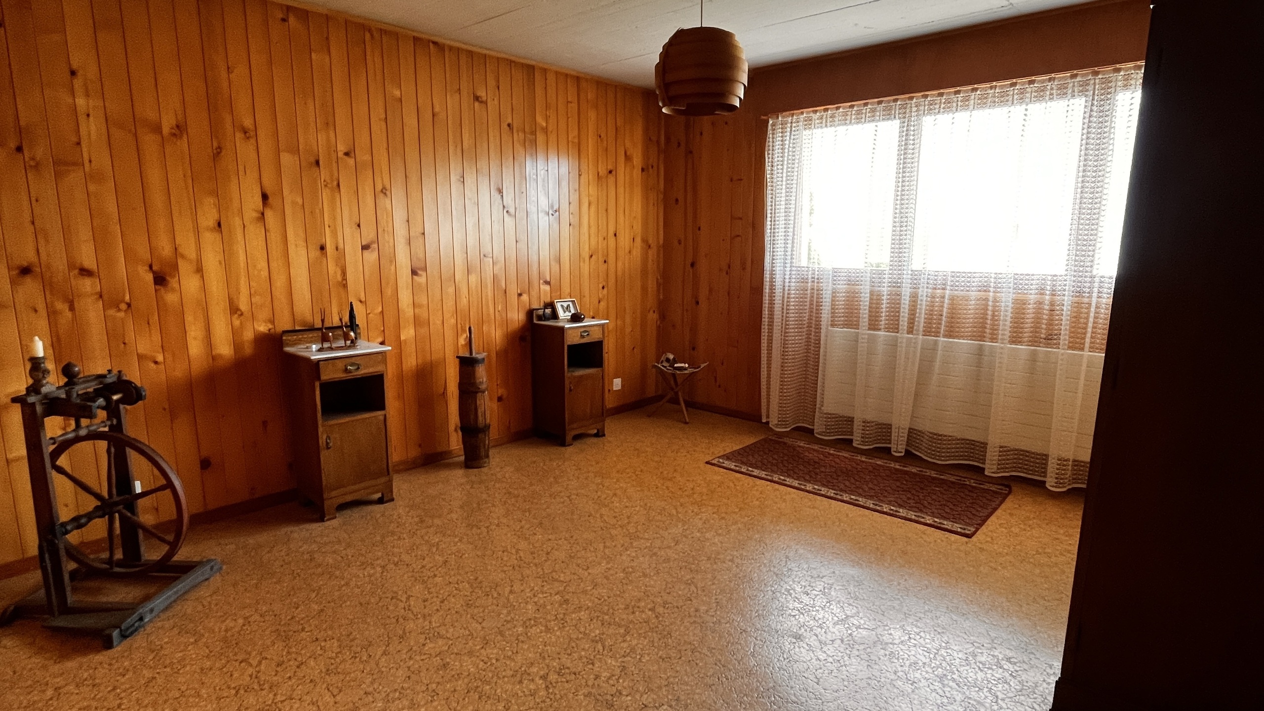 Chambre au rez inférieur