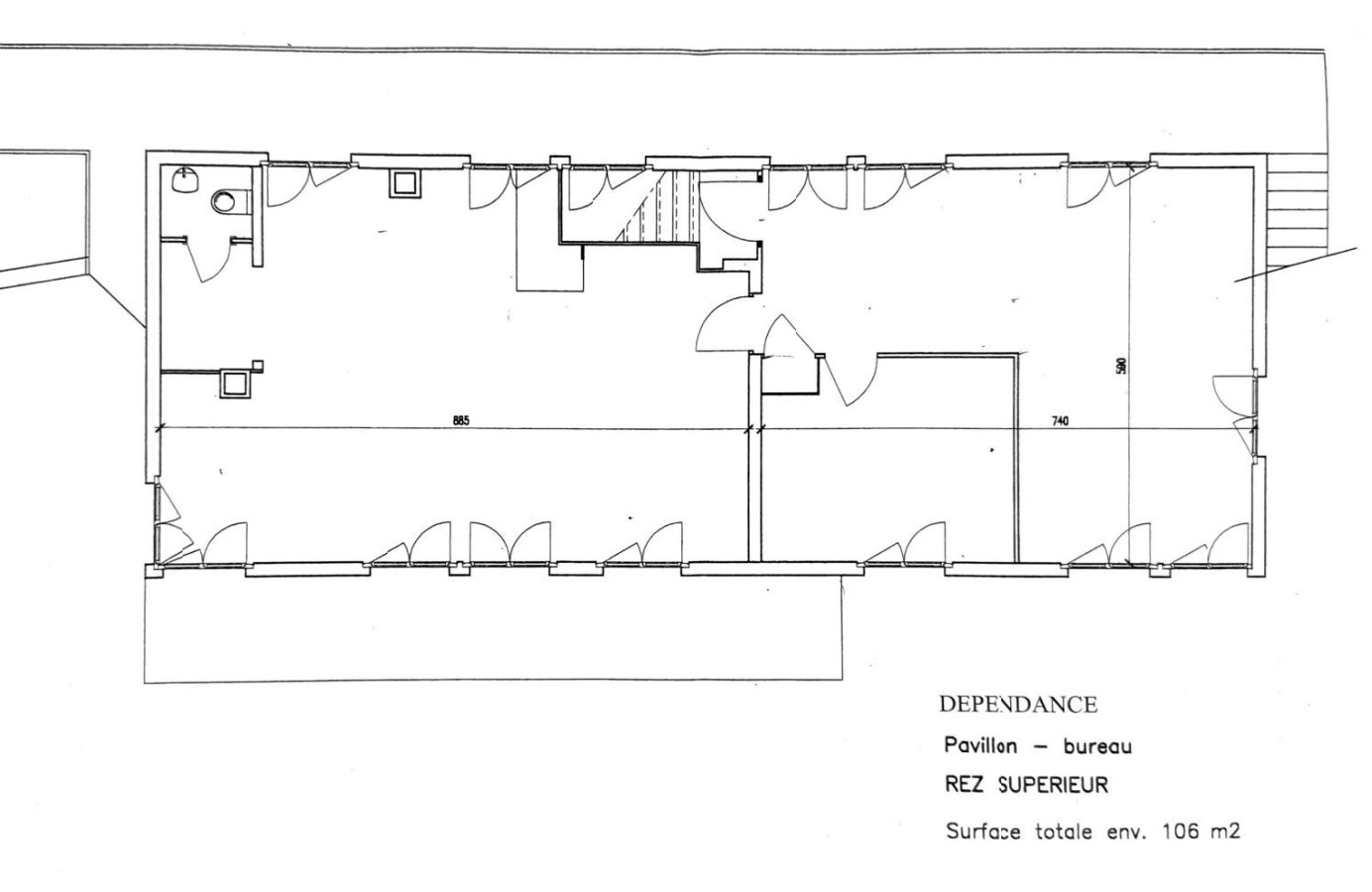 PLAN REZ SUPERIEUR 106M2