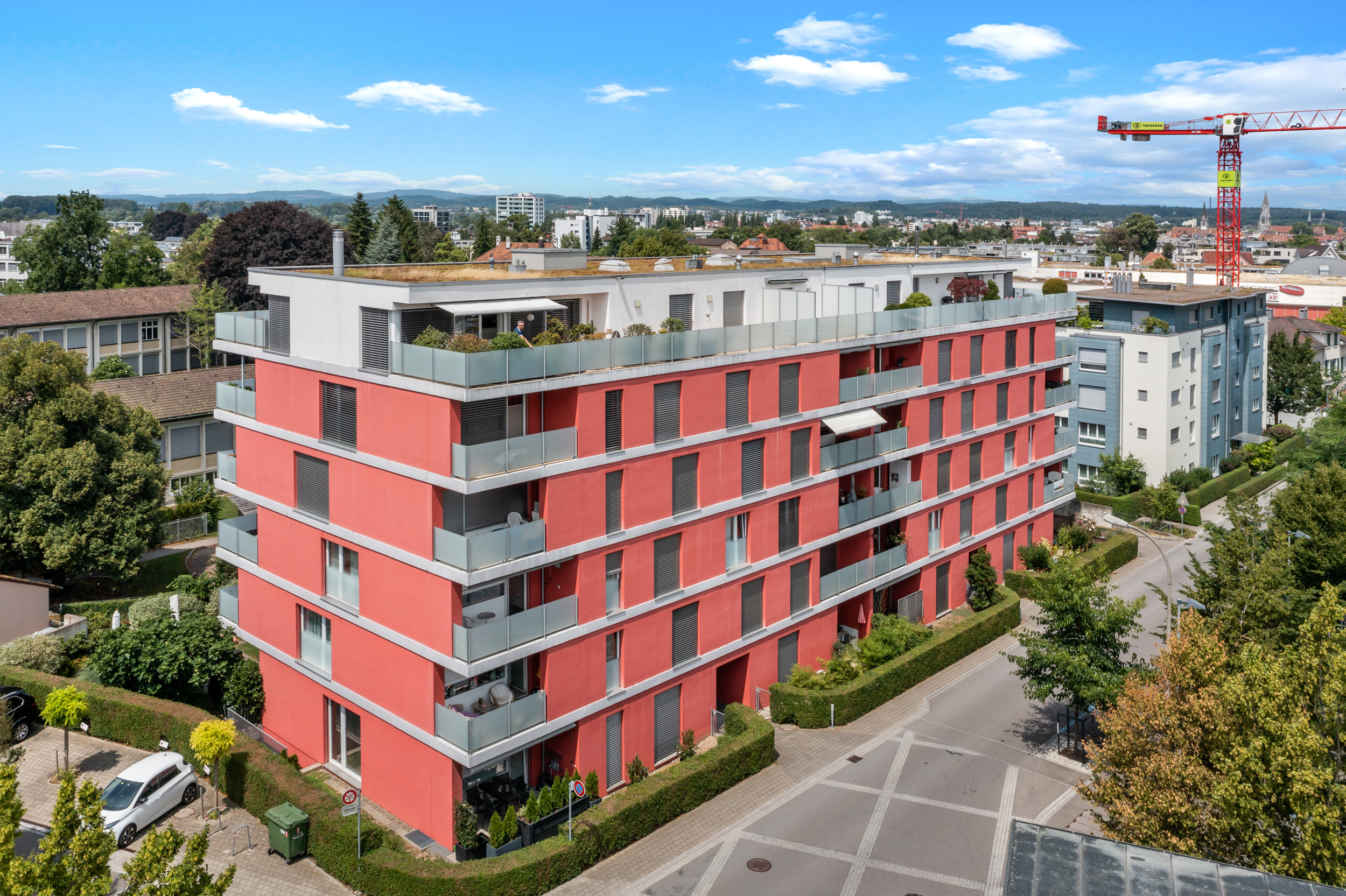 Die Sonnenstrasse im Herzen von Kreuzlingen.