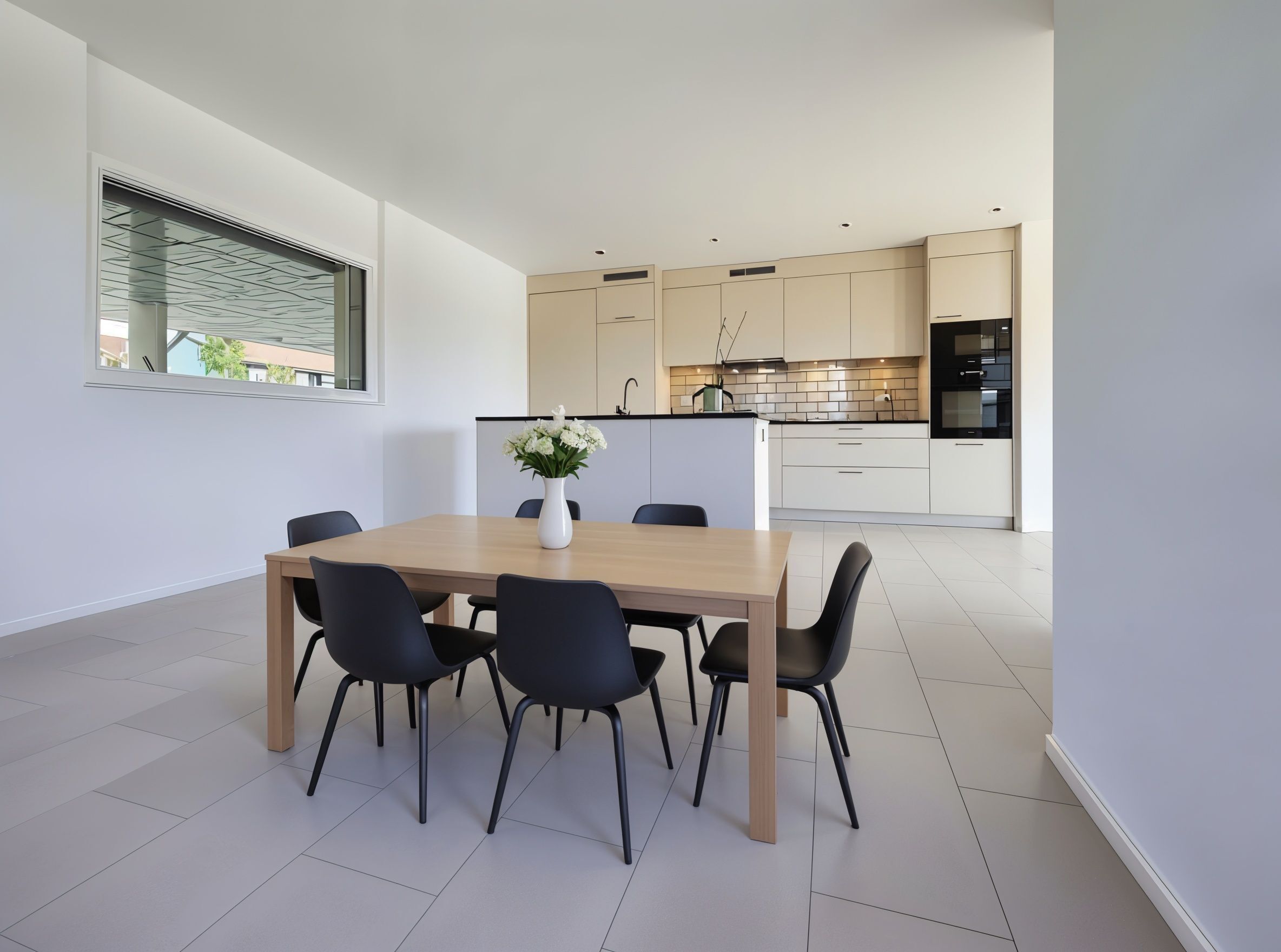 idée de l'aménagement de la salle à manger