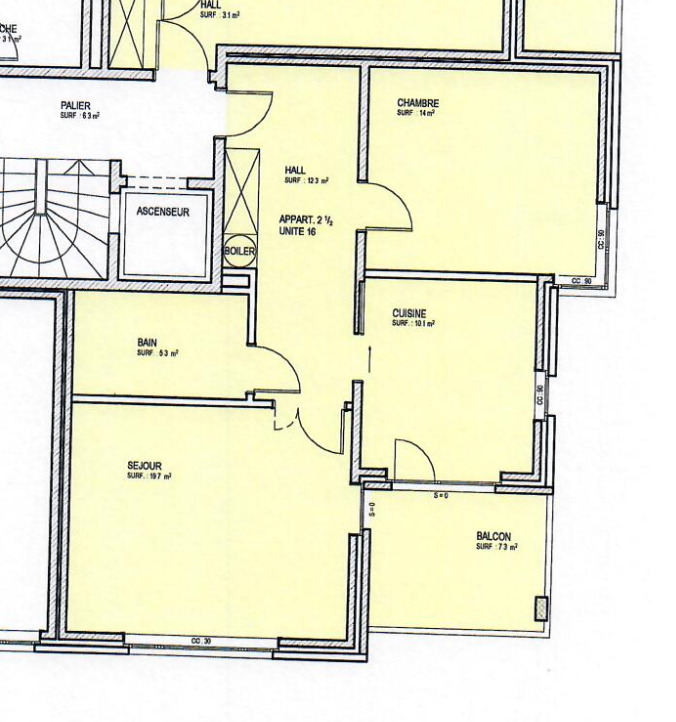 PLan appartement 