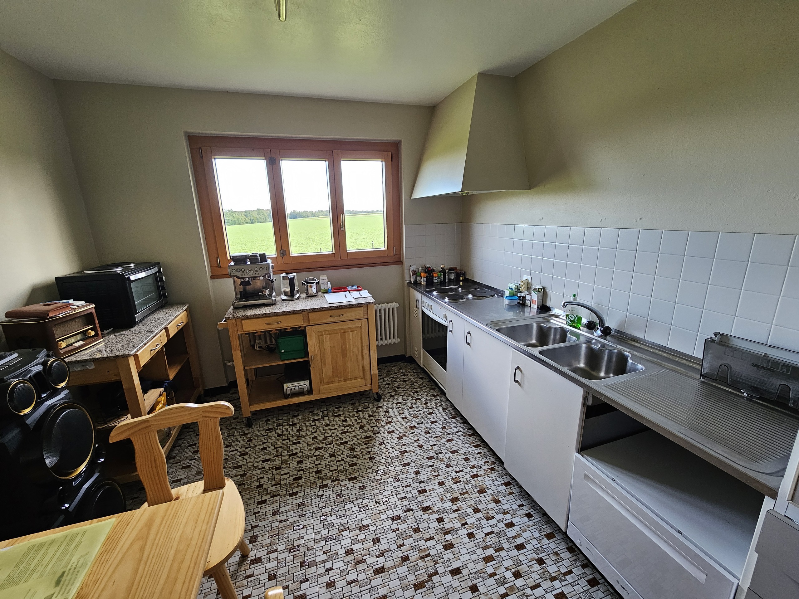 Cuisine au rez-de-chaussée