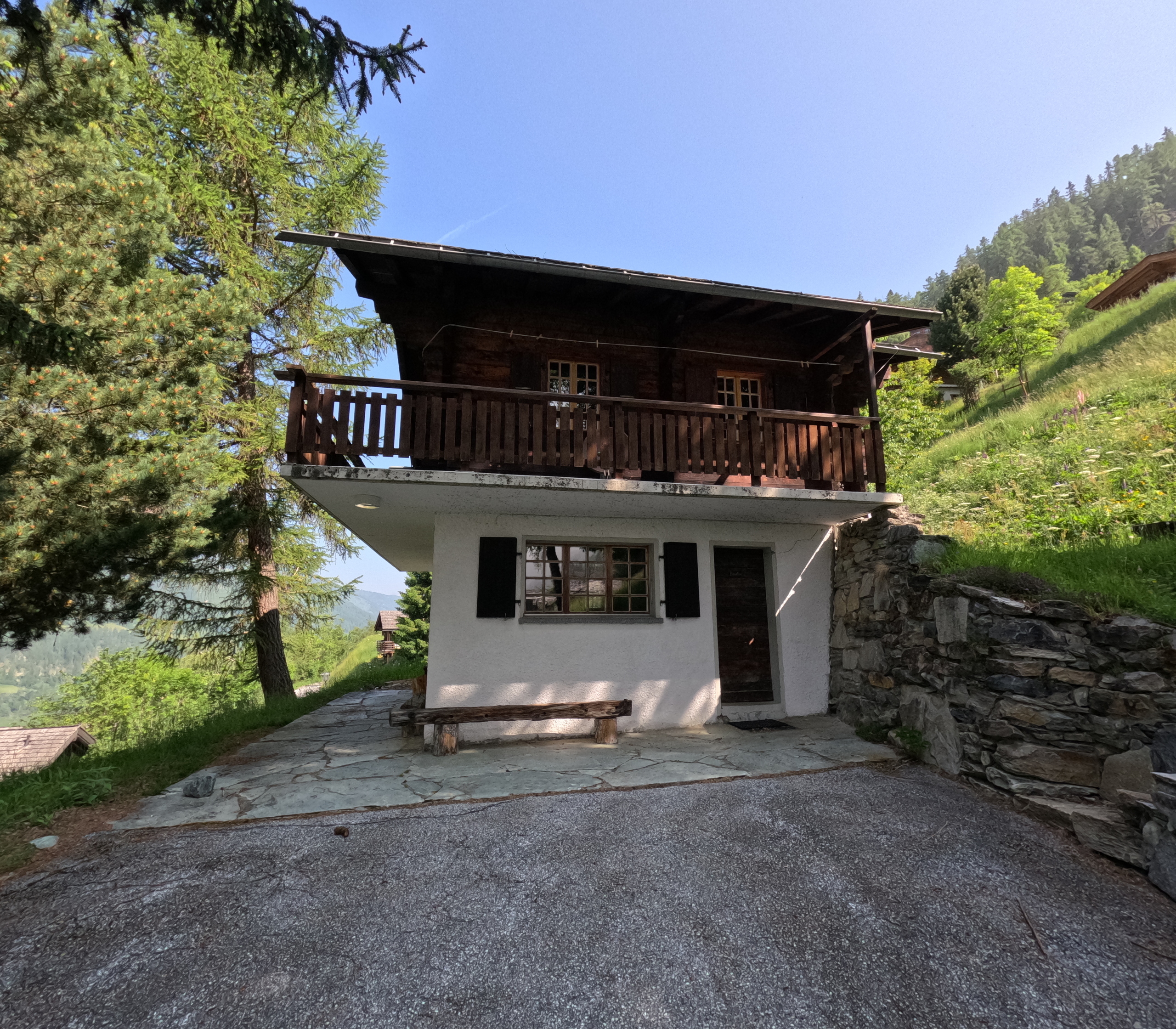 Façade du chalet  Façade du chalet