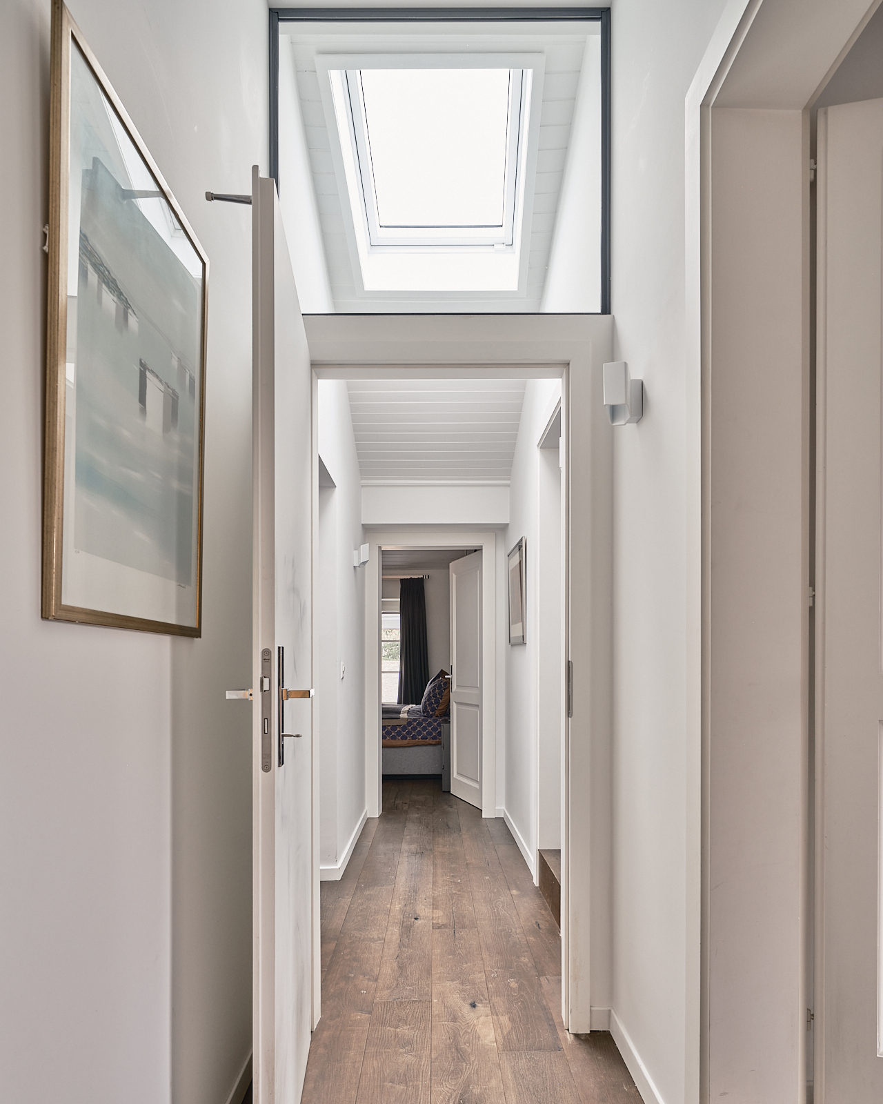 Couloir avec puit de lumière