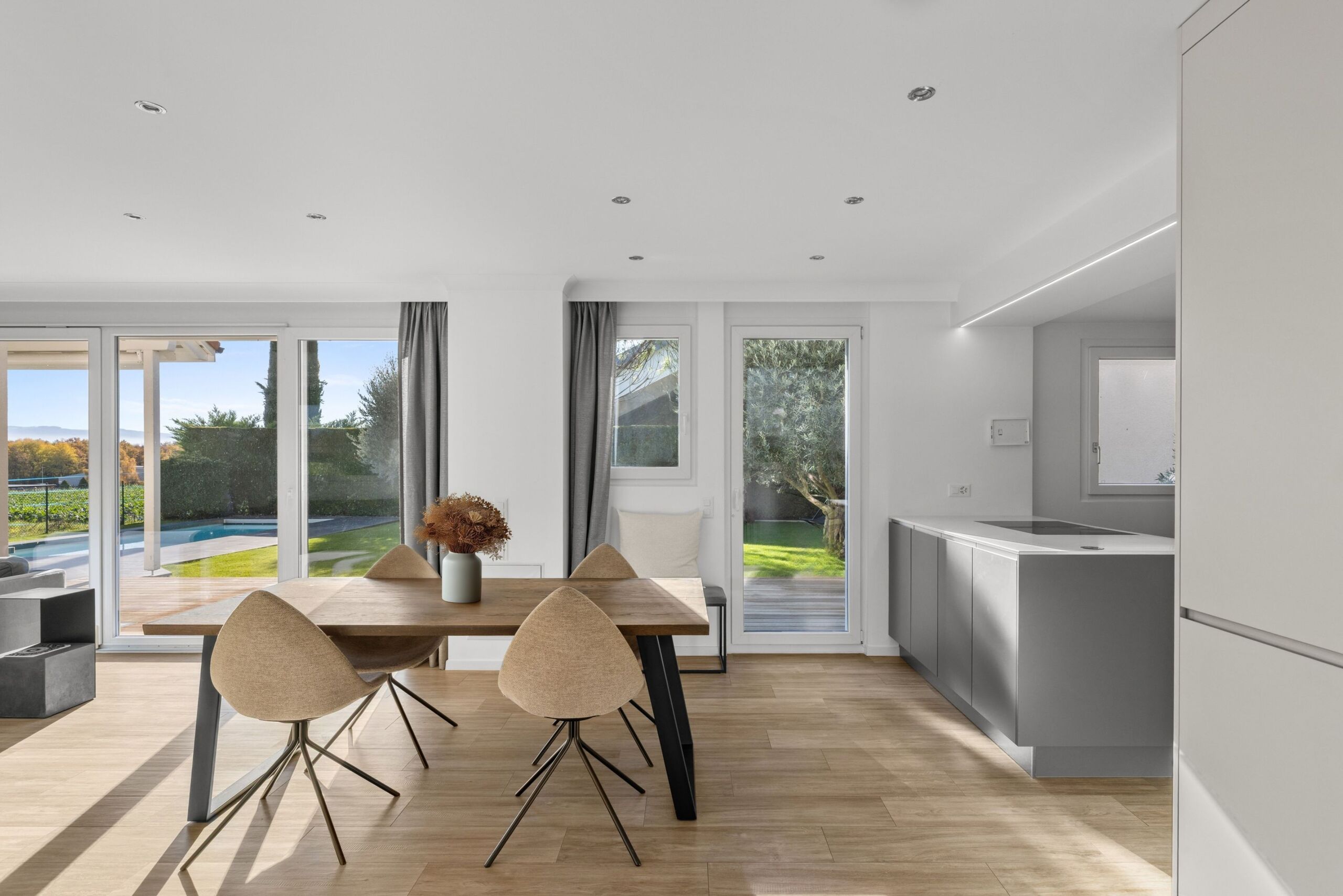 Luminosité et vue dégagée