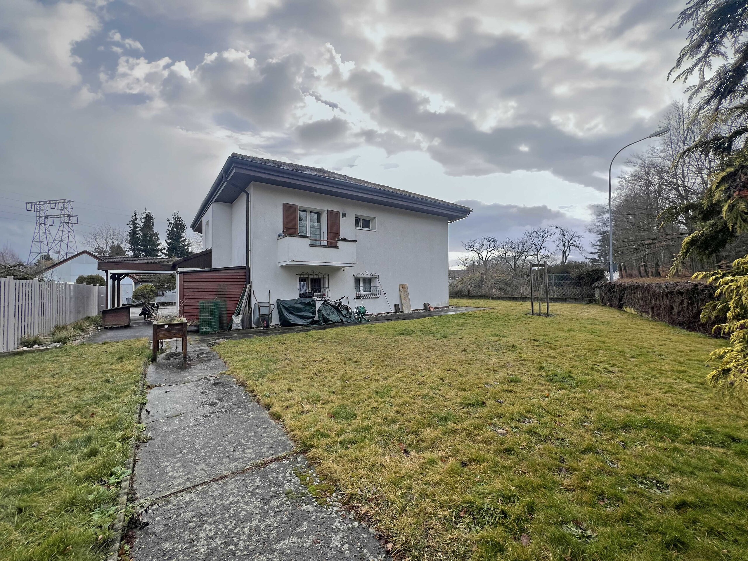 Propriété et jardin