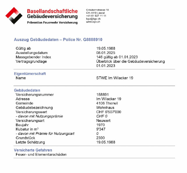 Basellandschaftliche Gebäudeversicherung
