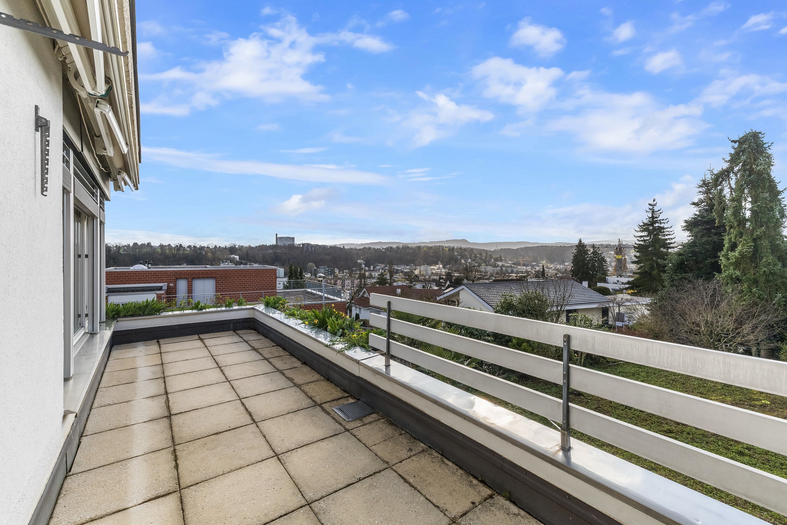 Terrasse mit Aussicht