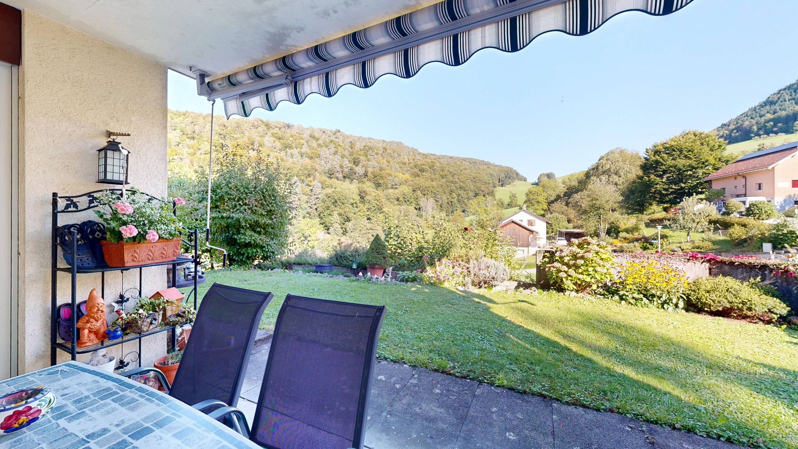 Wohnung 2_Sitzplatz / Garten