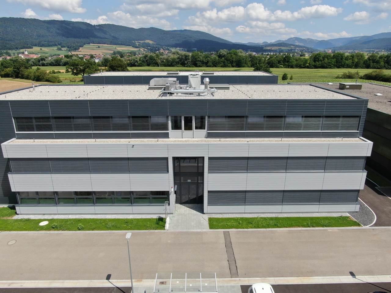 Vue du bâtiment Vue du bâtiment