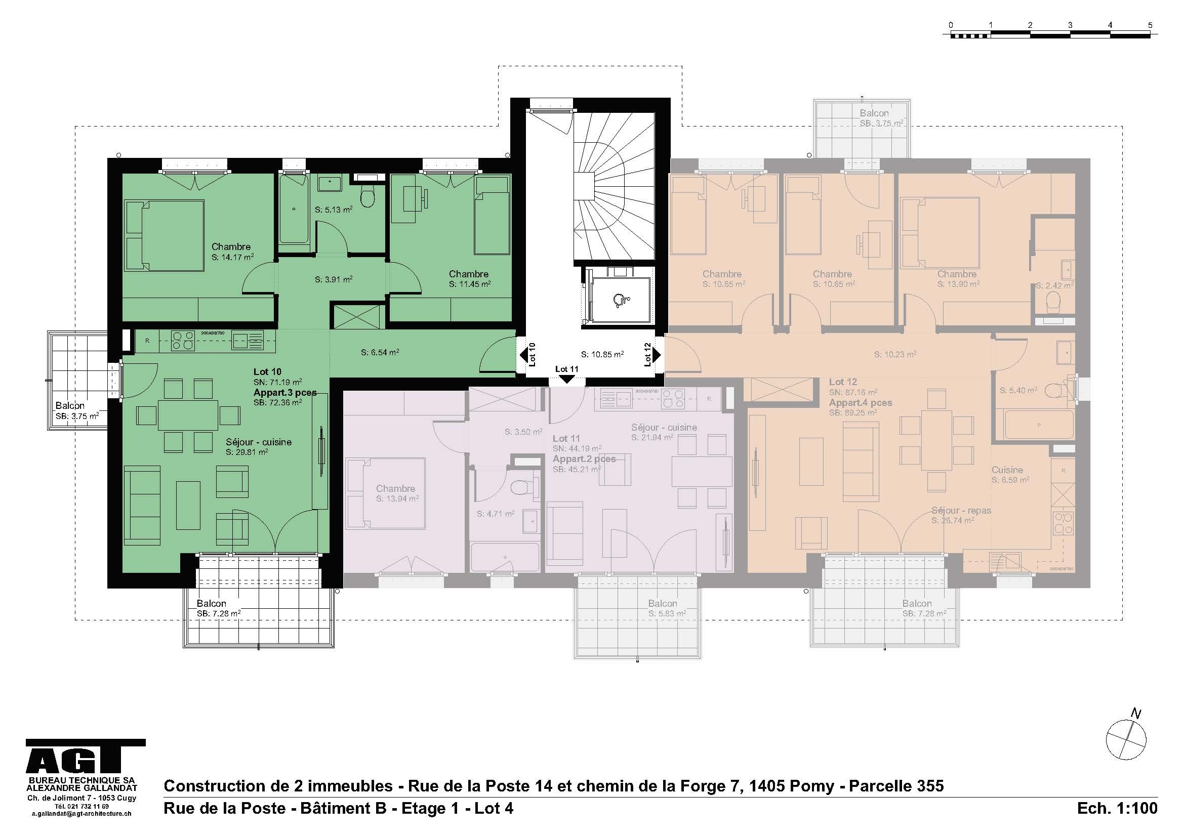Lot 10 1 er étage Lot 10 1 er étage