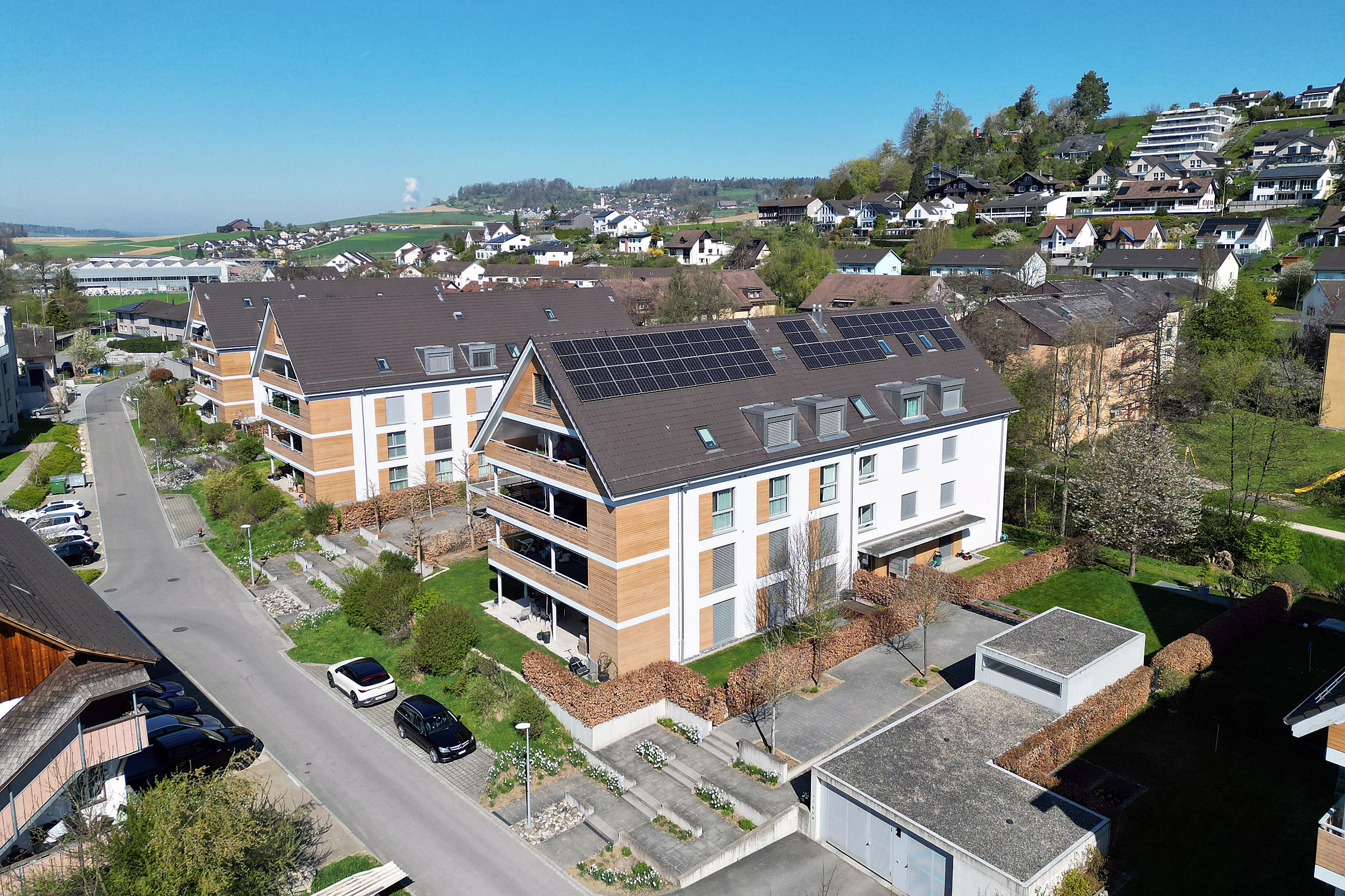 Haus C mit PV-Anlage