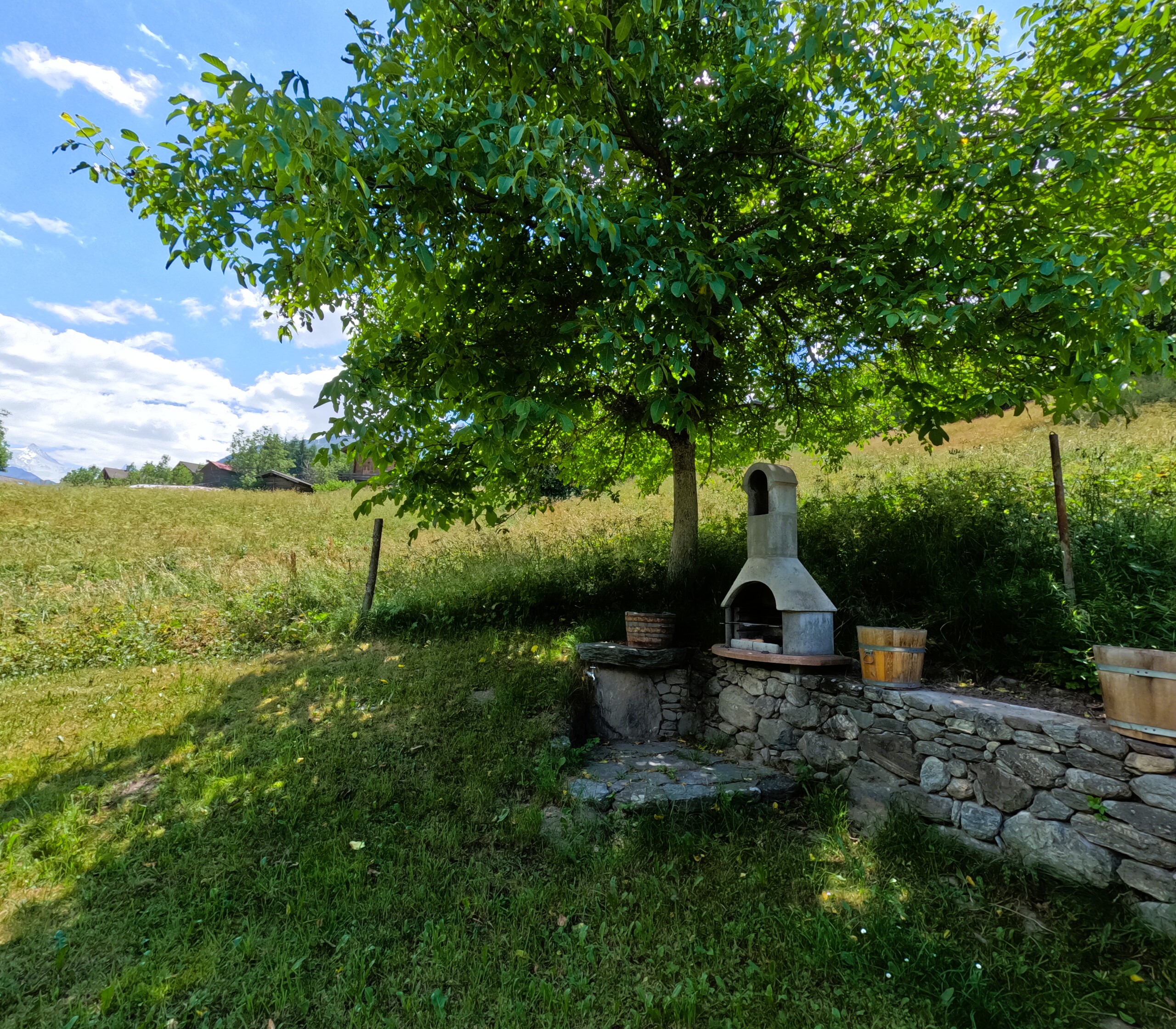 Espace barbecue