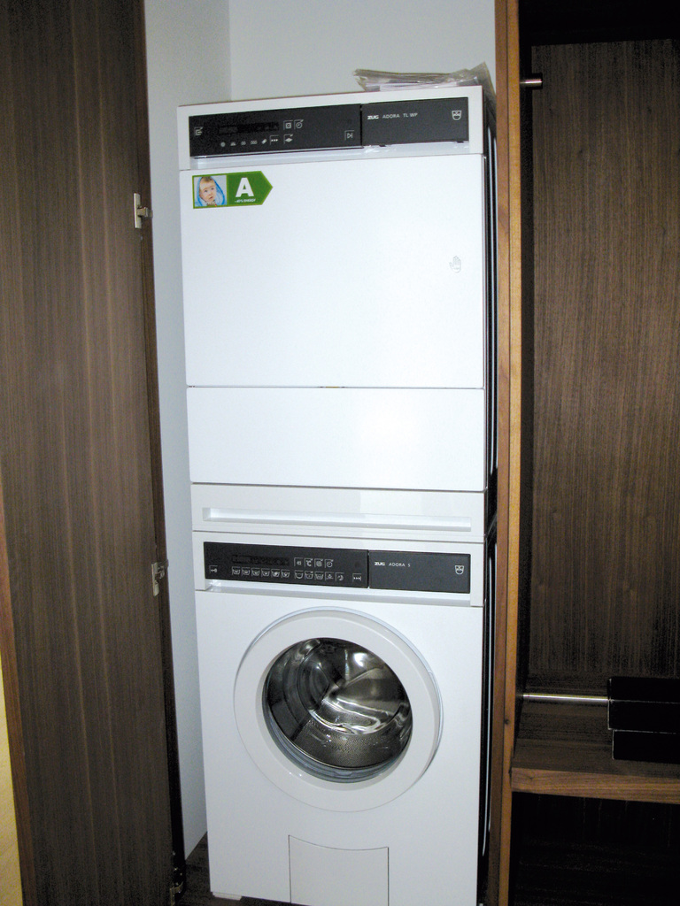 Eigener Waschturm in der Wohnung
