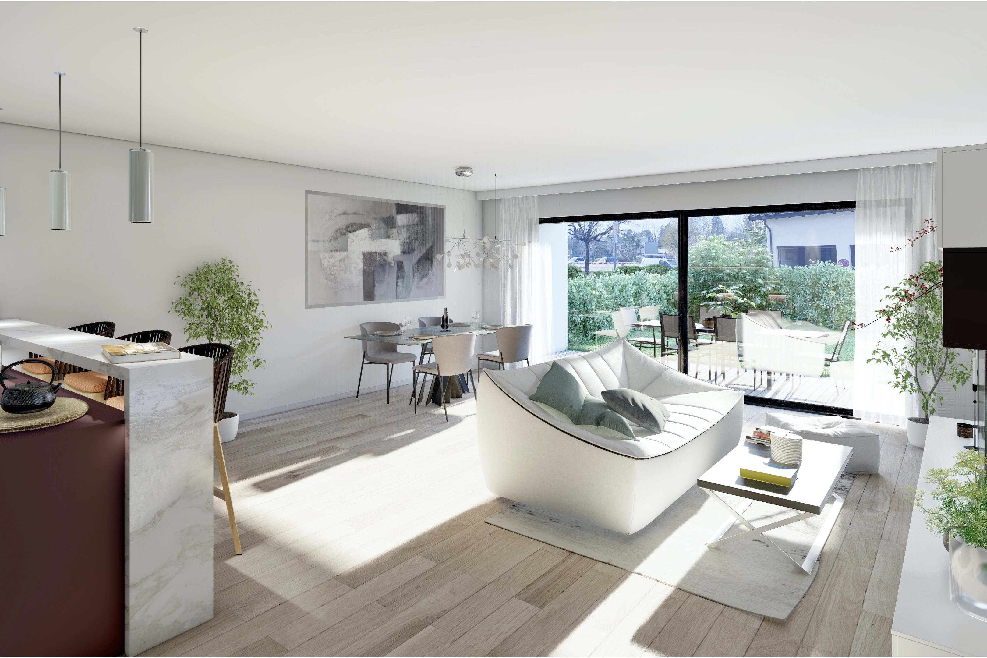 Projet immobilier à Romanel, appartements à vendre