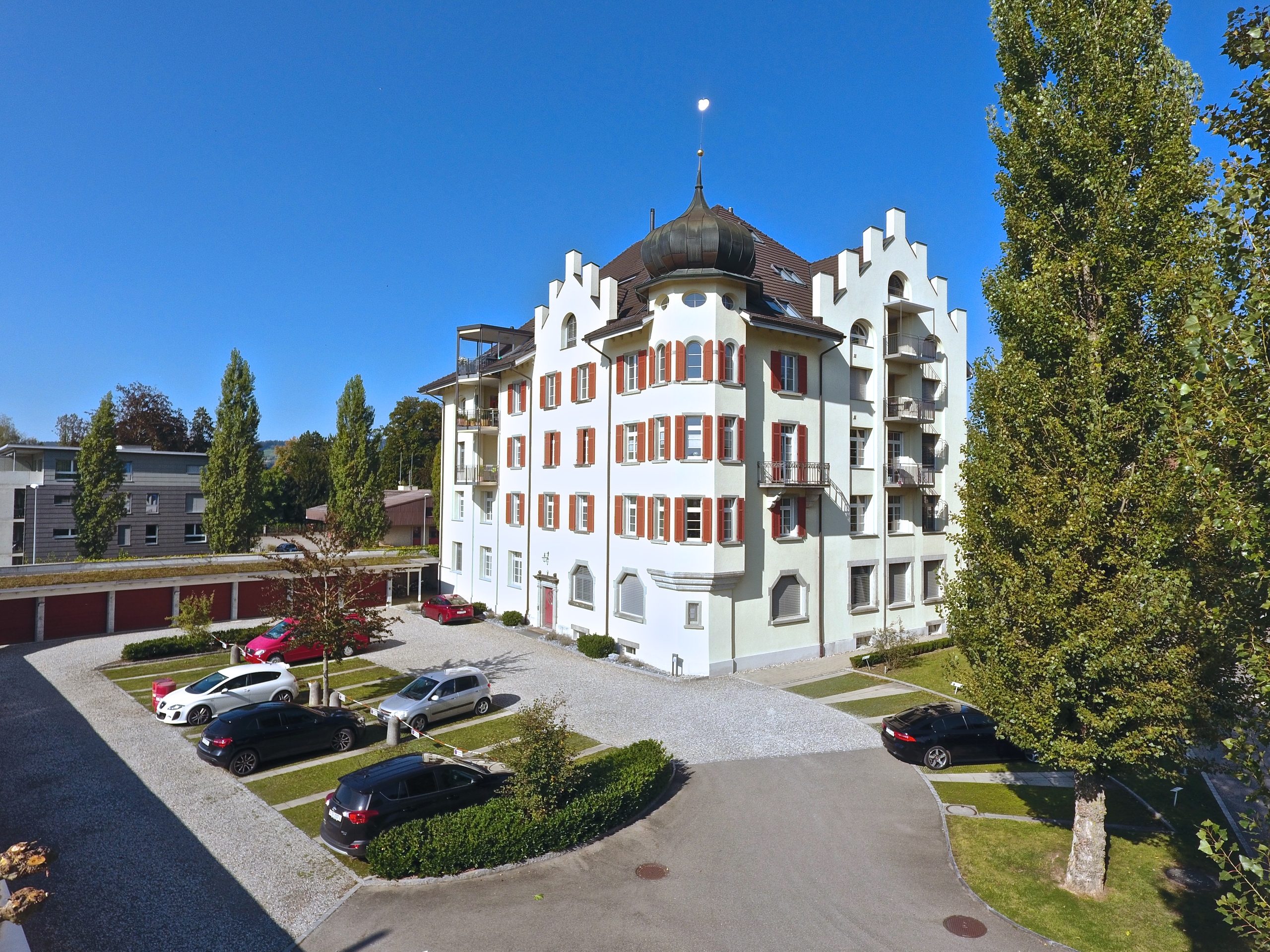 Wohnen im historischen Mühle-Gebäude im Zentrum von Bürglen