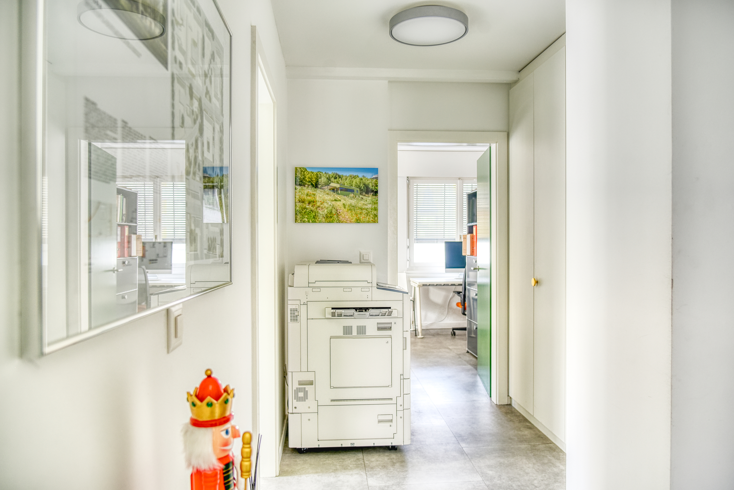 Bureaux Sierre - Hall d'entrée