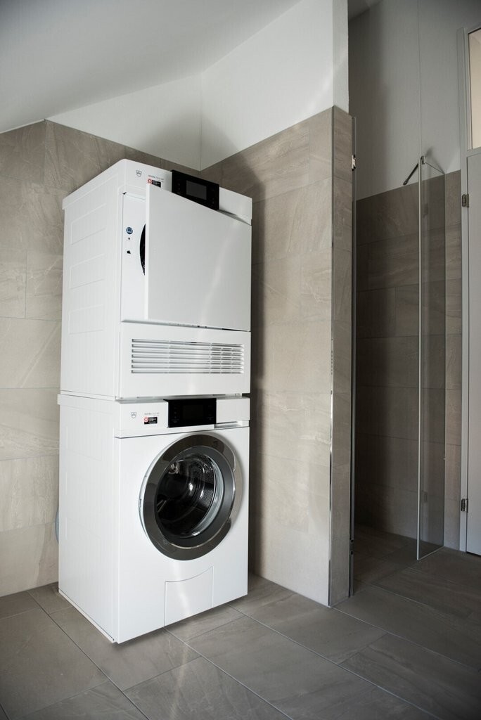 Waschturm im Badezimmer