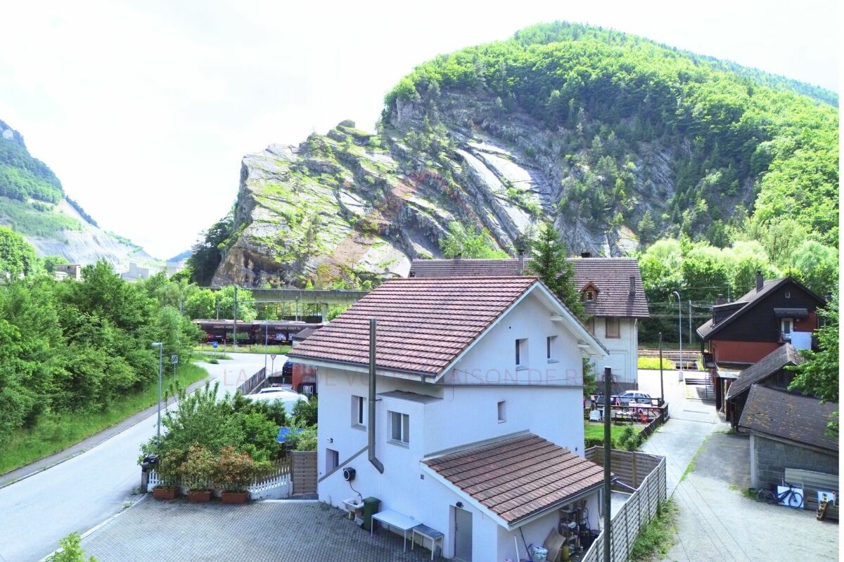 Fassadenansicht (Front, Rückseite, Seite) ? Vue de la façade (avant, arrière, côté)