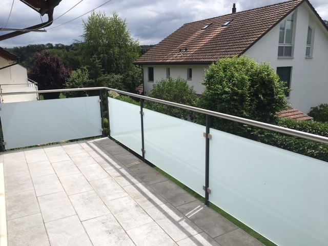 Sonnenterrasse mit Sicht ins Grüne