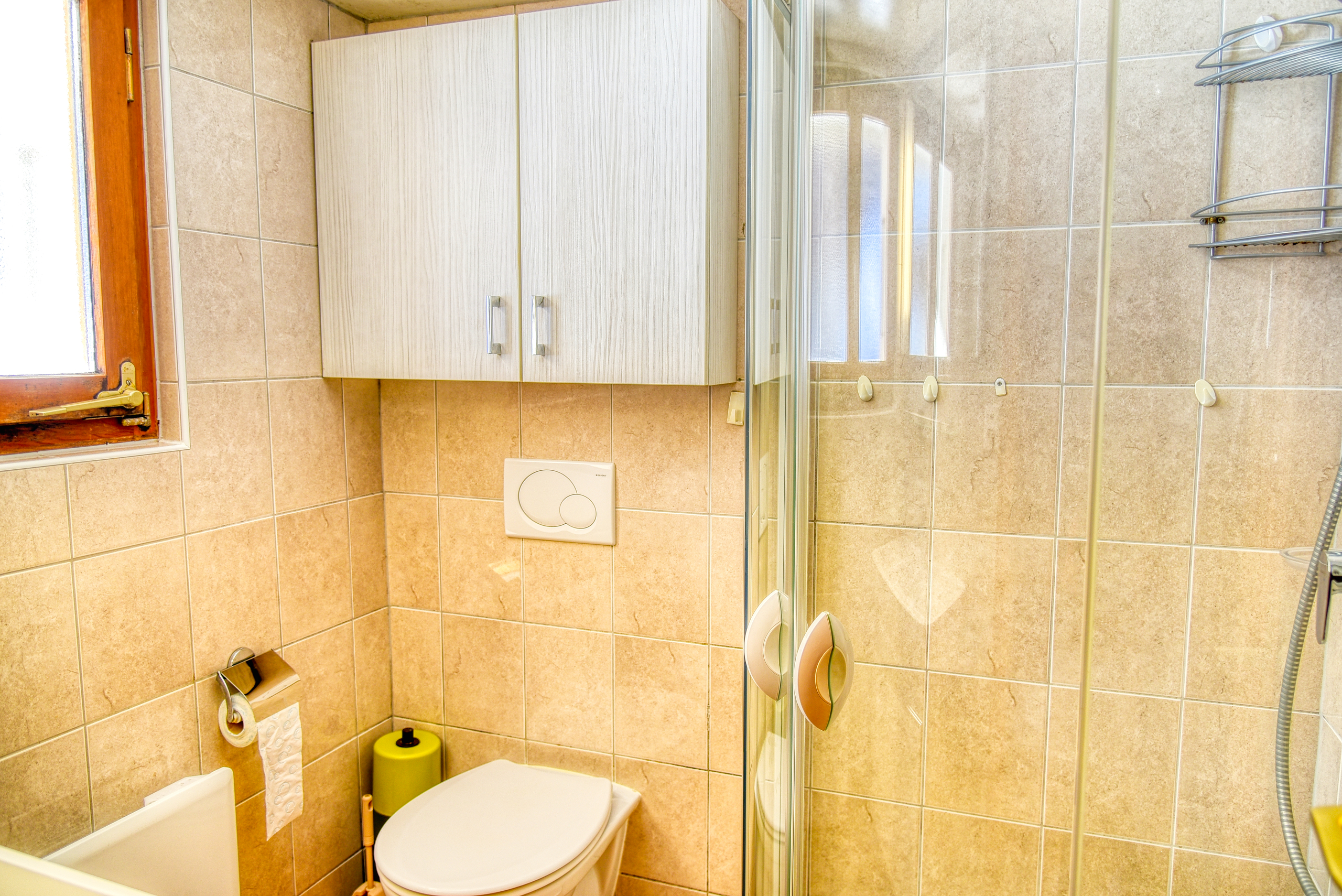 Chalet Nax - Salle de douche au rez-de-chaussée