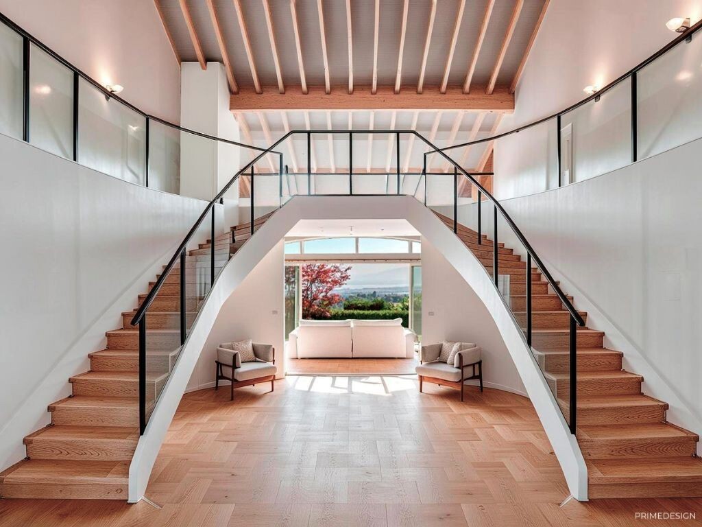 Entrée modernisé - Projection 3D