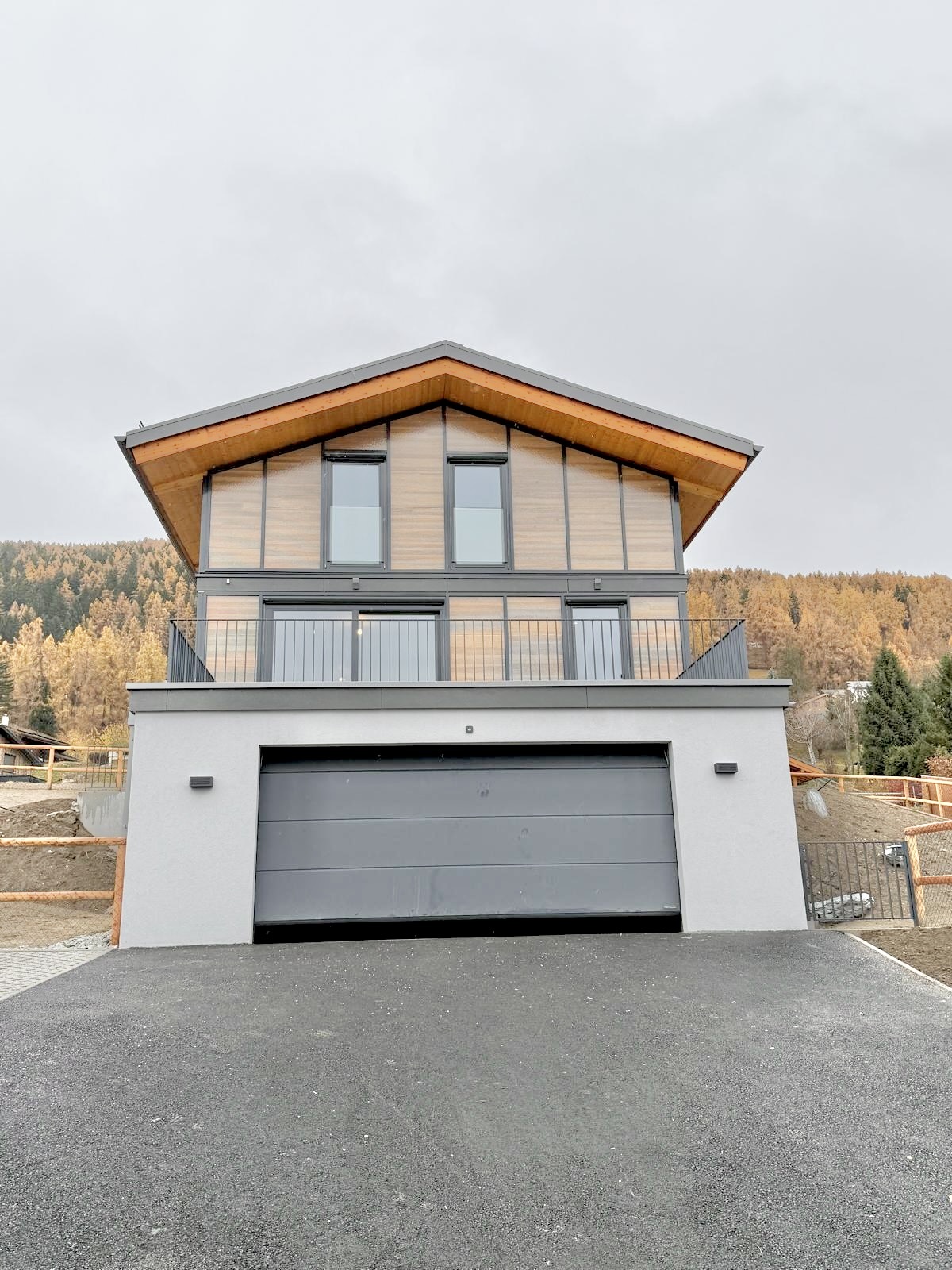 premier chalet construit