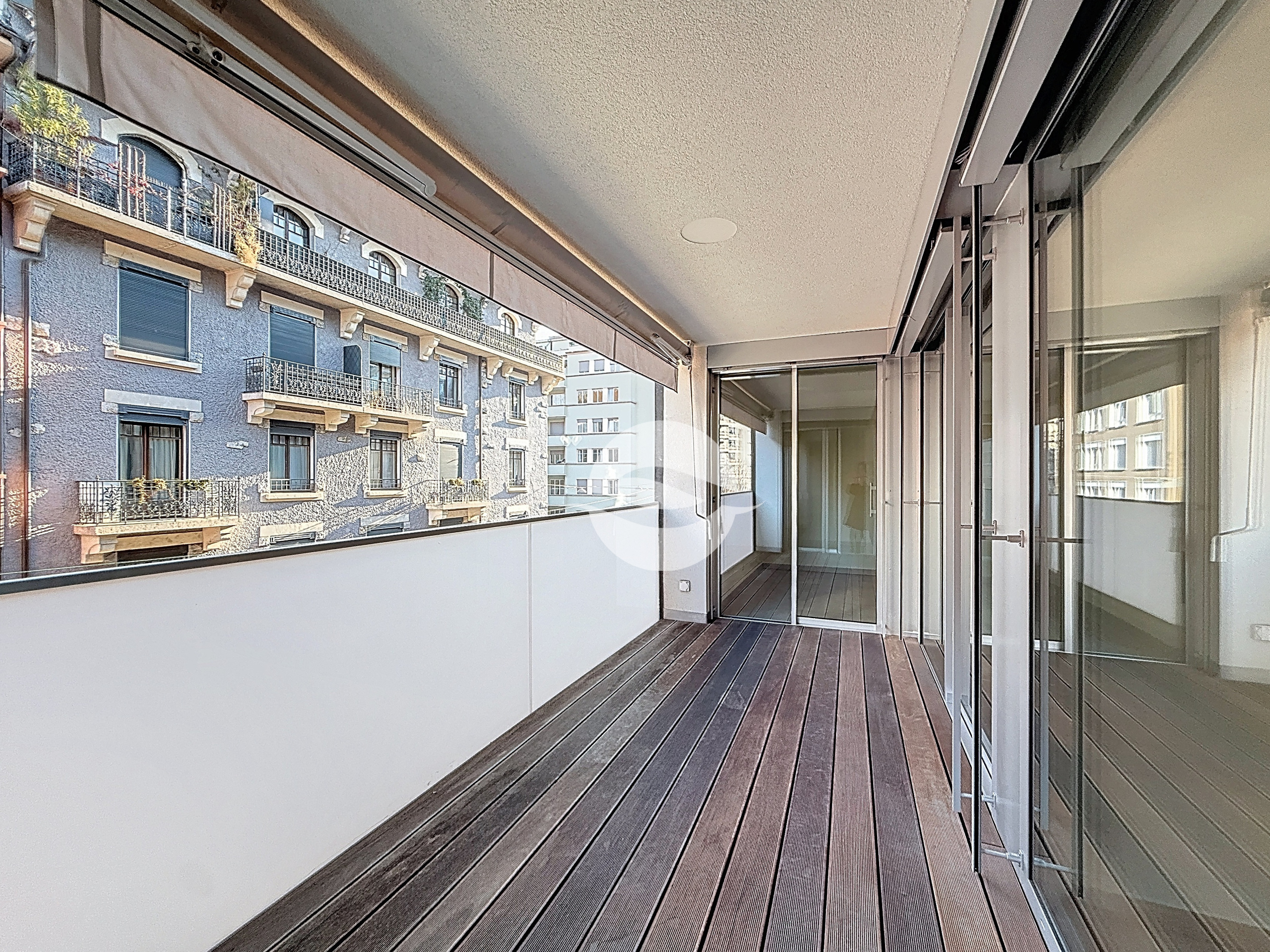 Balcon coté chambre