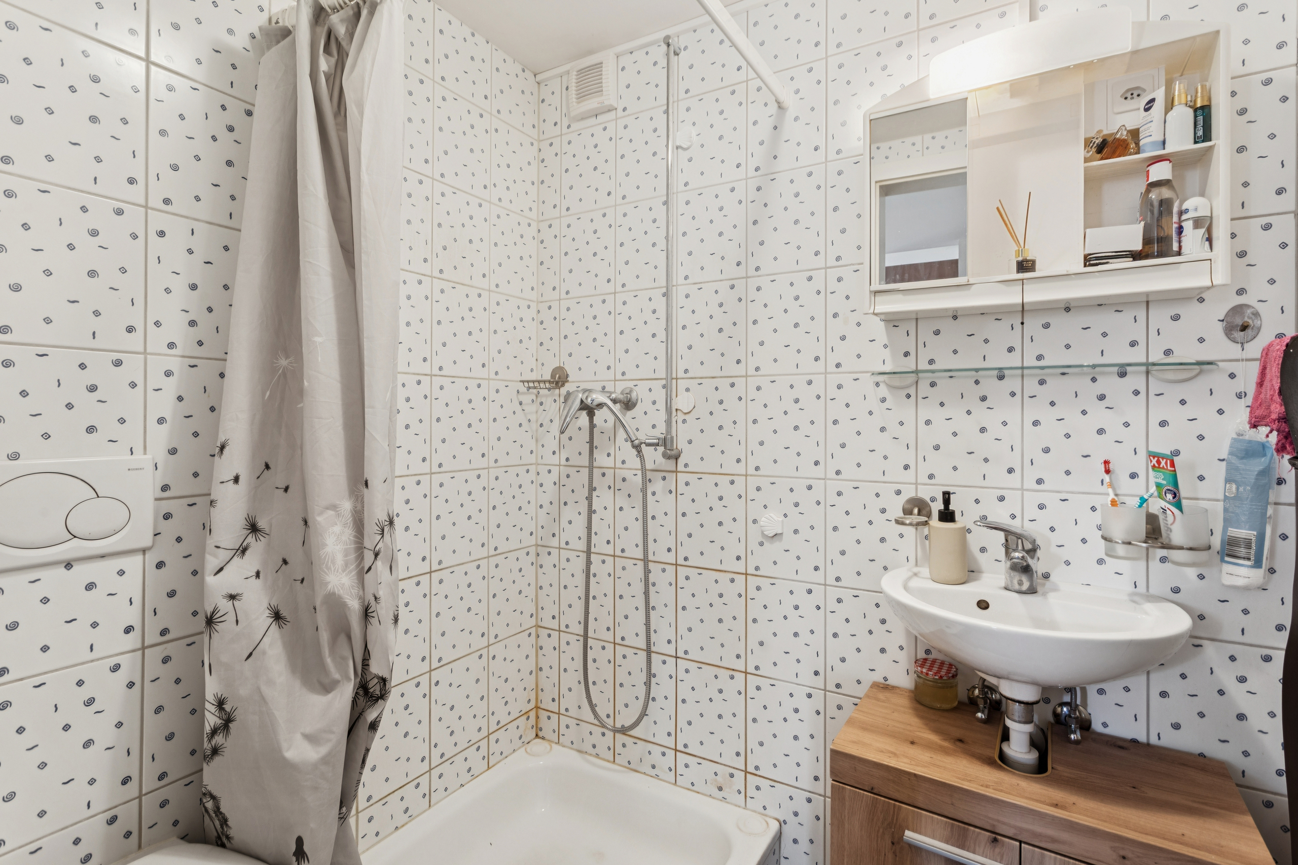 Appartement du rez / salle de douche