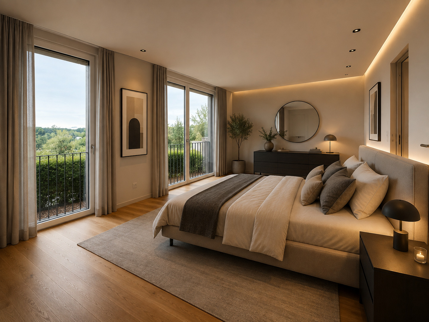Master Bedroom Visualisierung Master Bedroom Visualisierung