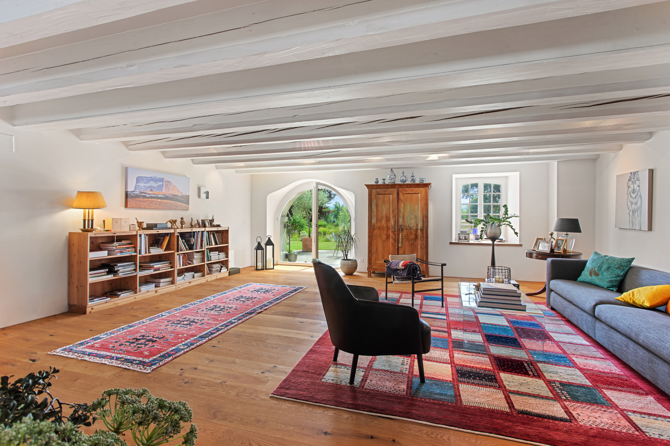 Séjour avec accès à la terrasse - Rez-de-chaussée