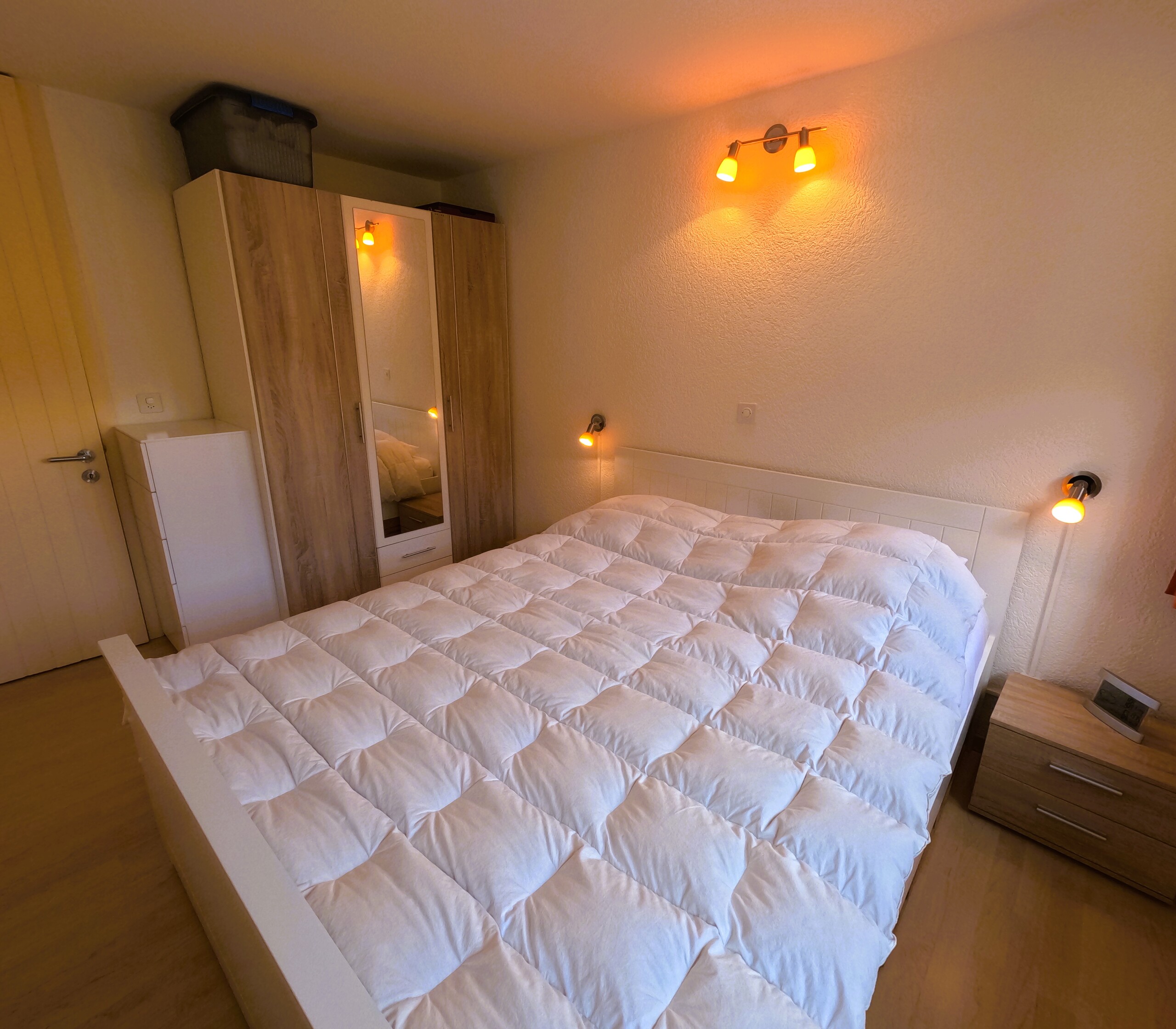 Chambre à coucher double 