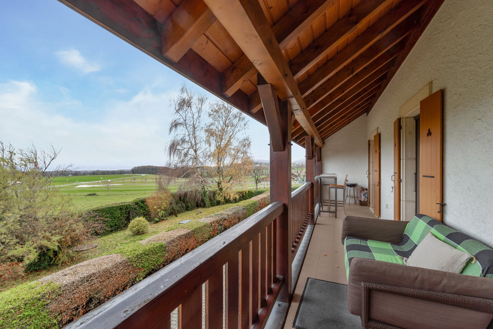 balcon avec vue dégagée