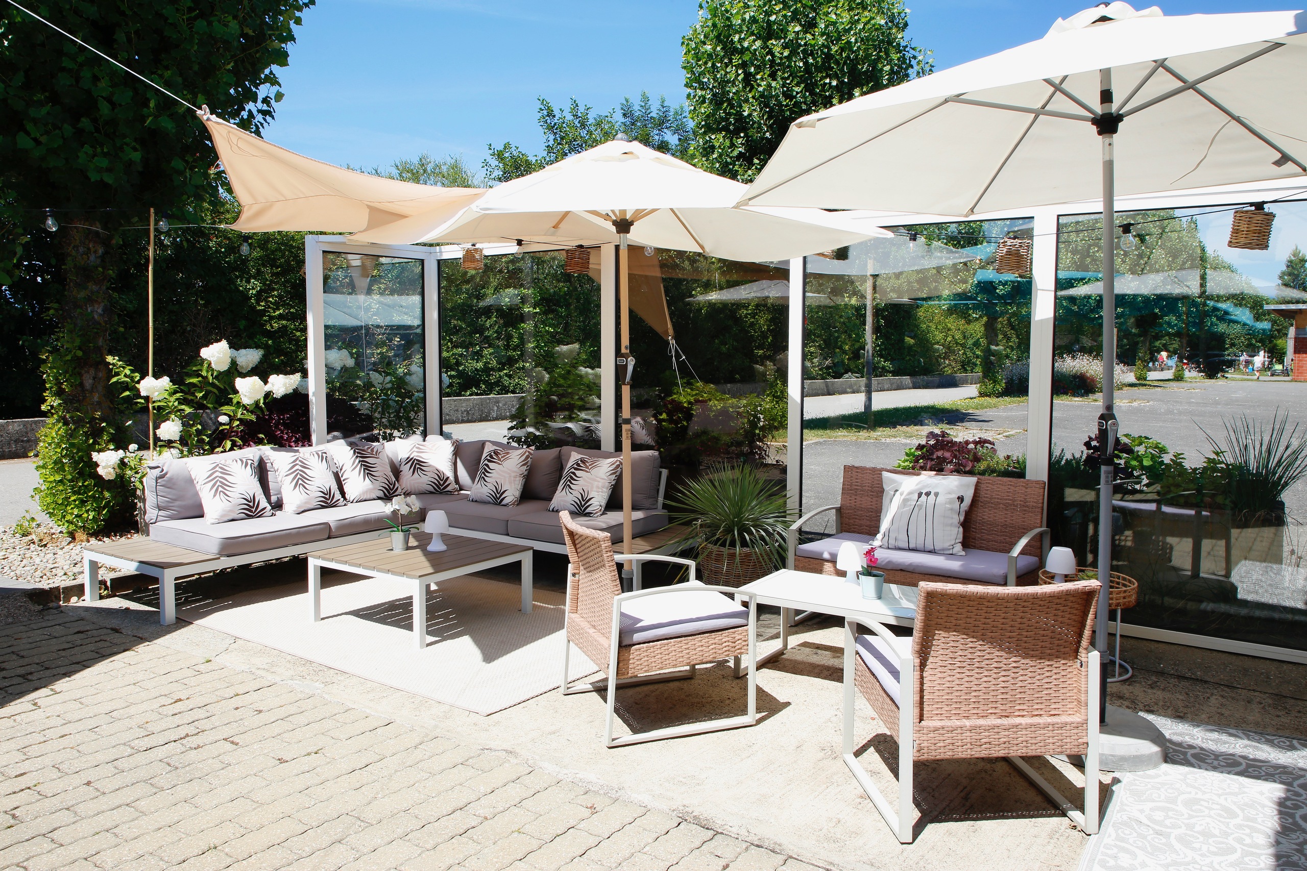 La terrasse du restaurant