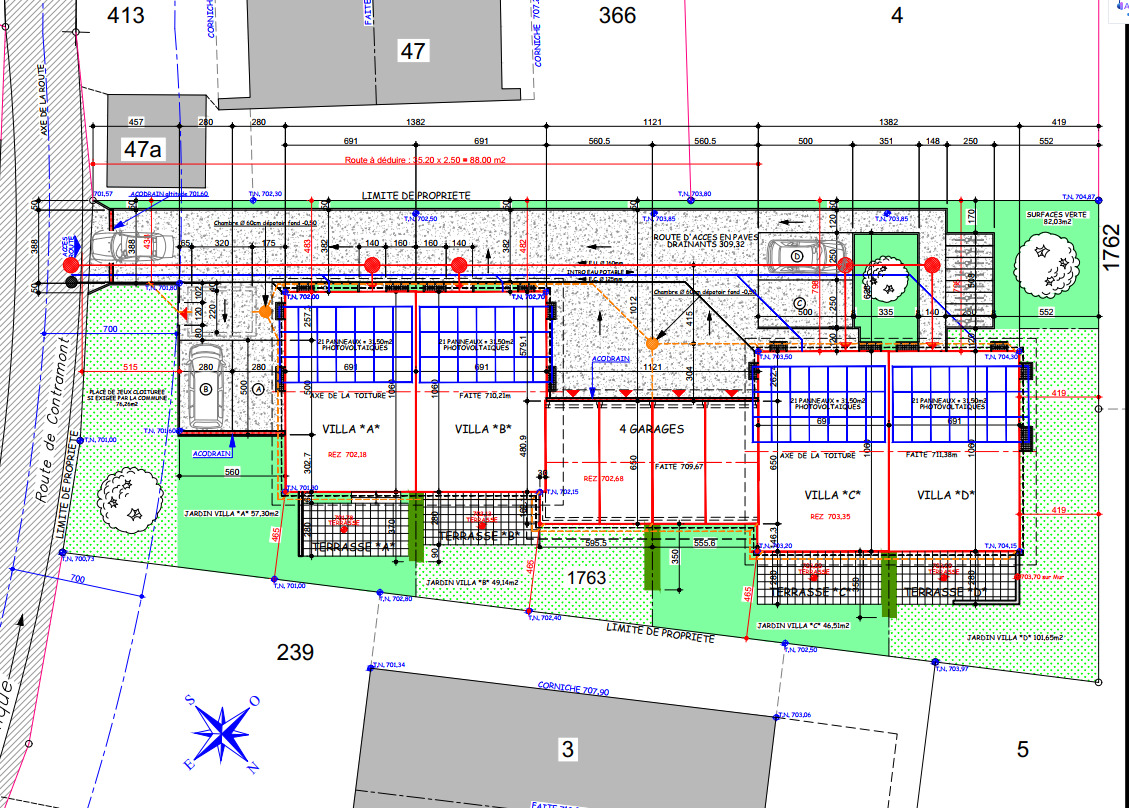 Plans de situation Plans de situation