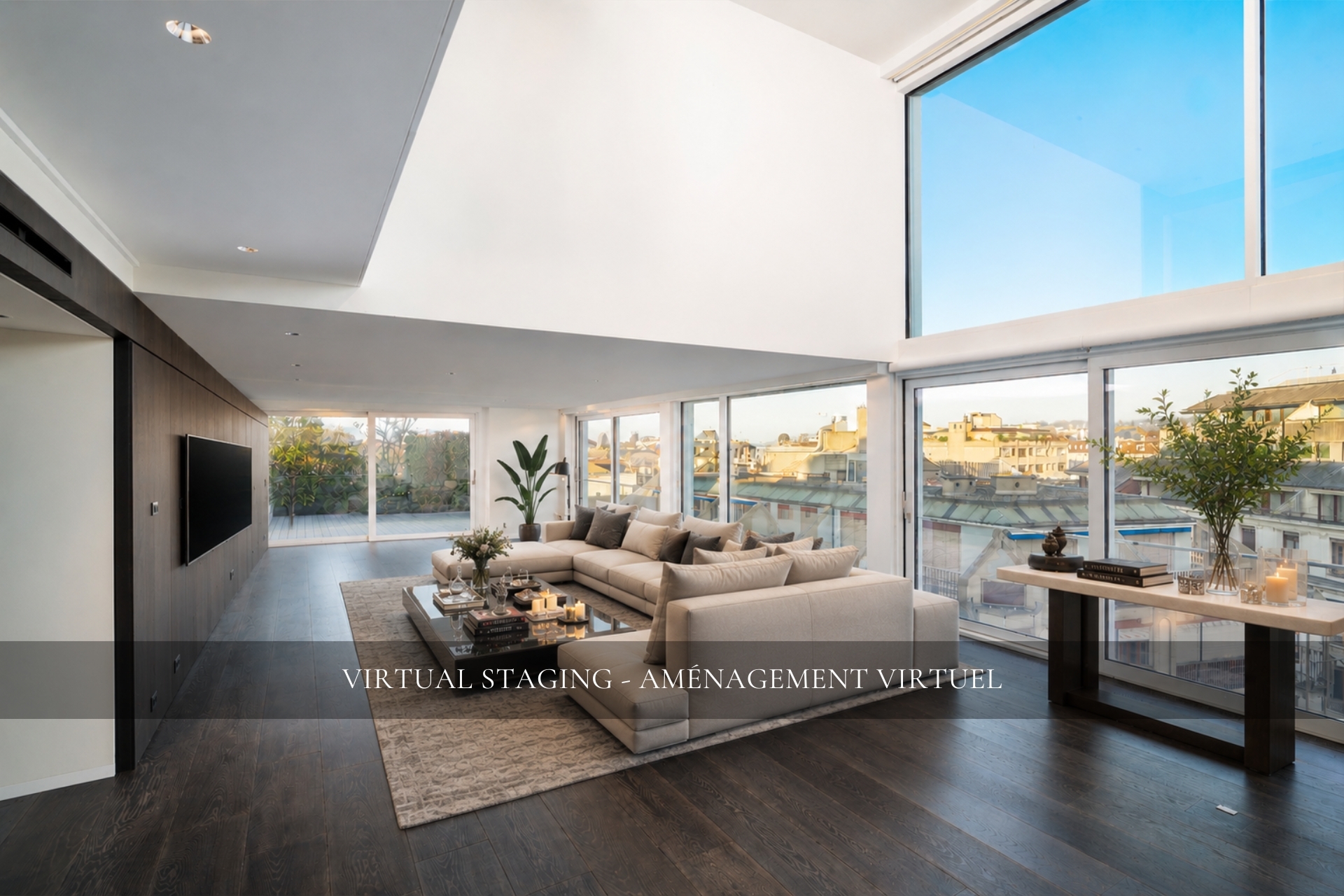 Virtual staging