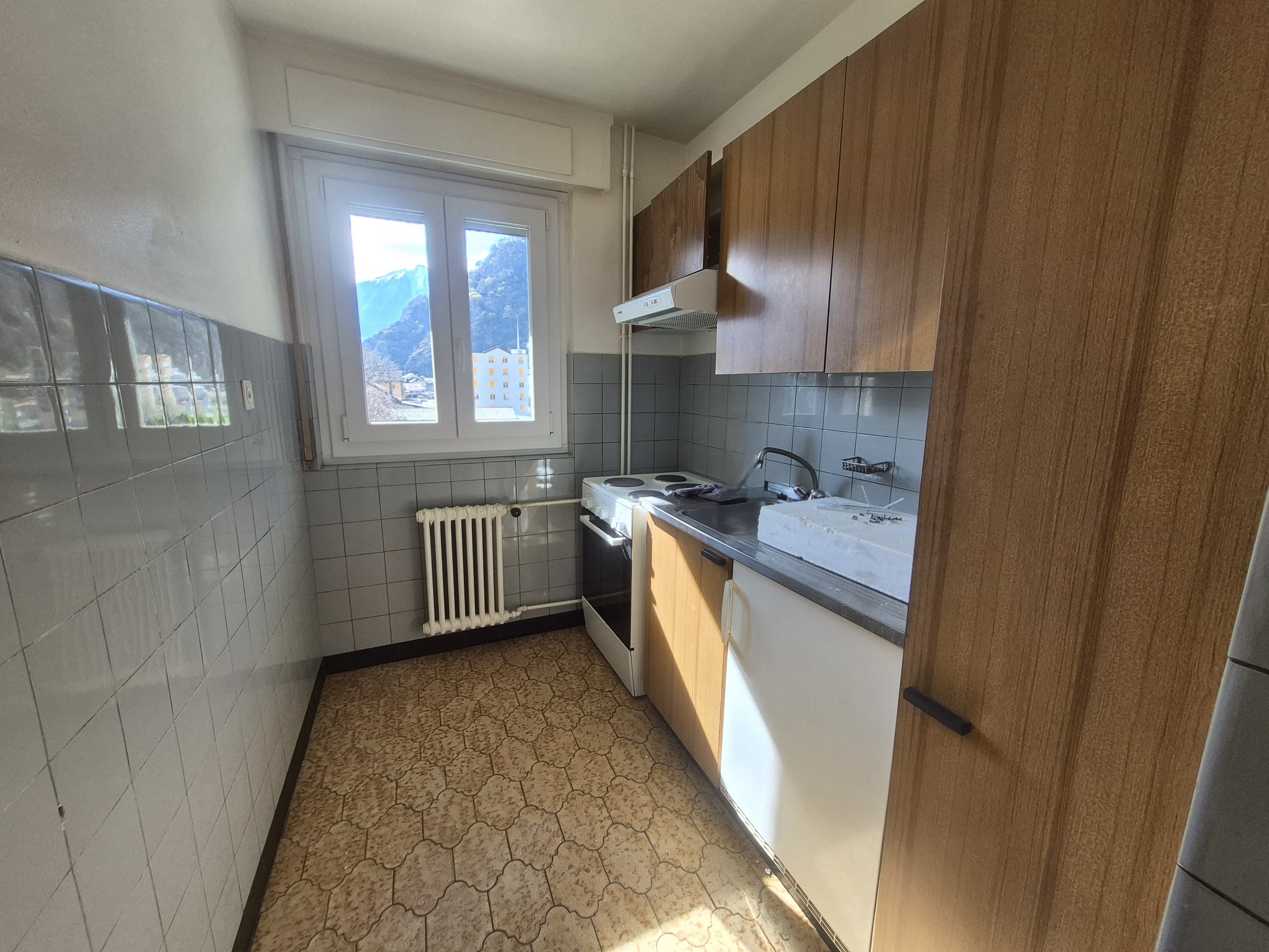 Cuisine qui va être remplacée