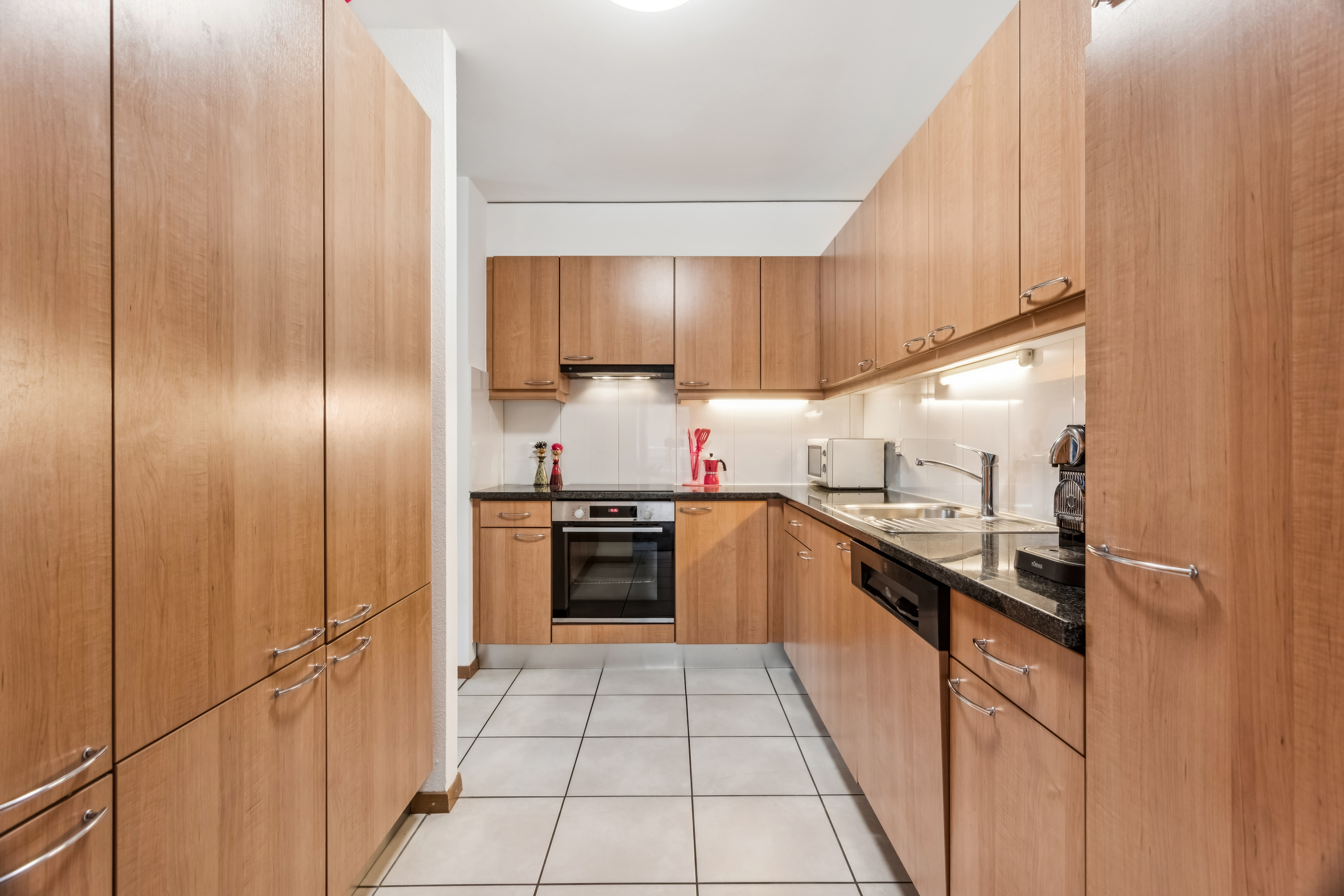 La cuisine semi-ouverte