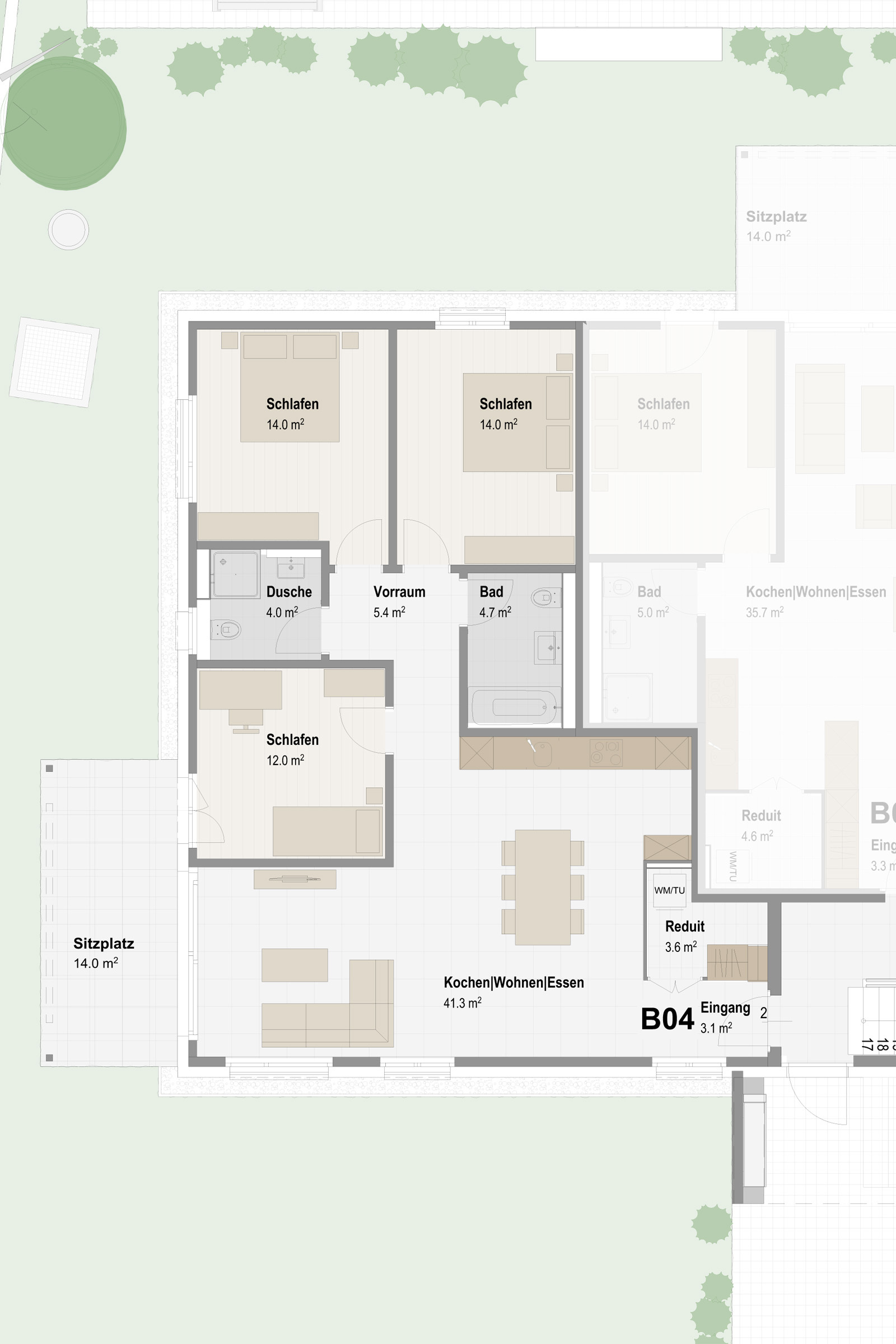 Der attraktive Wohnungsgrundriss Der attraktive Wohnungsgrundriss