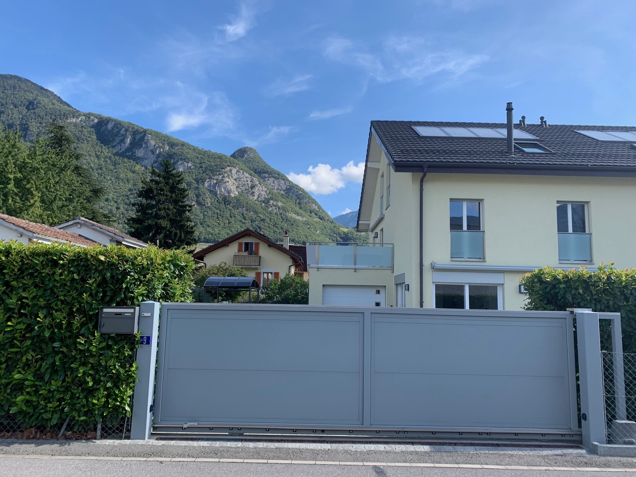 vue extérieure côté Ouest vue extérieure côté Ouest