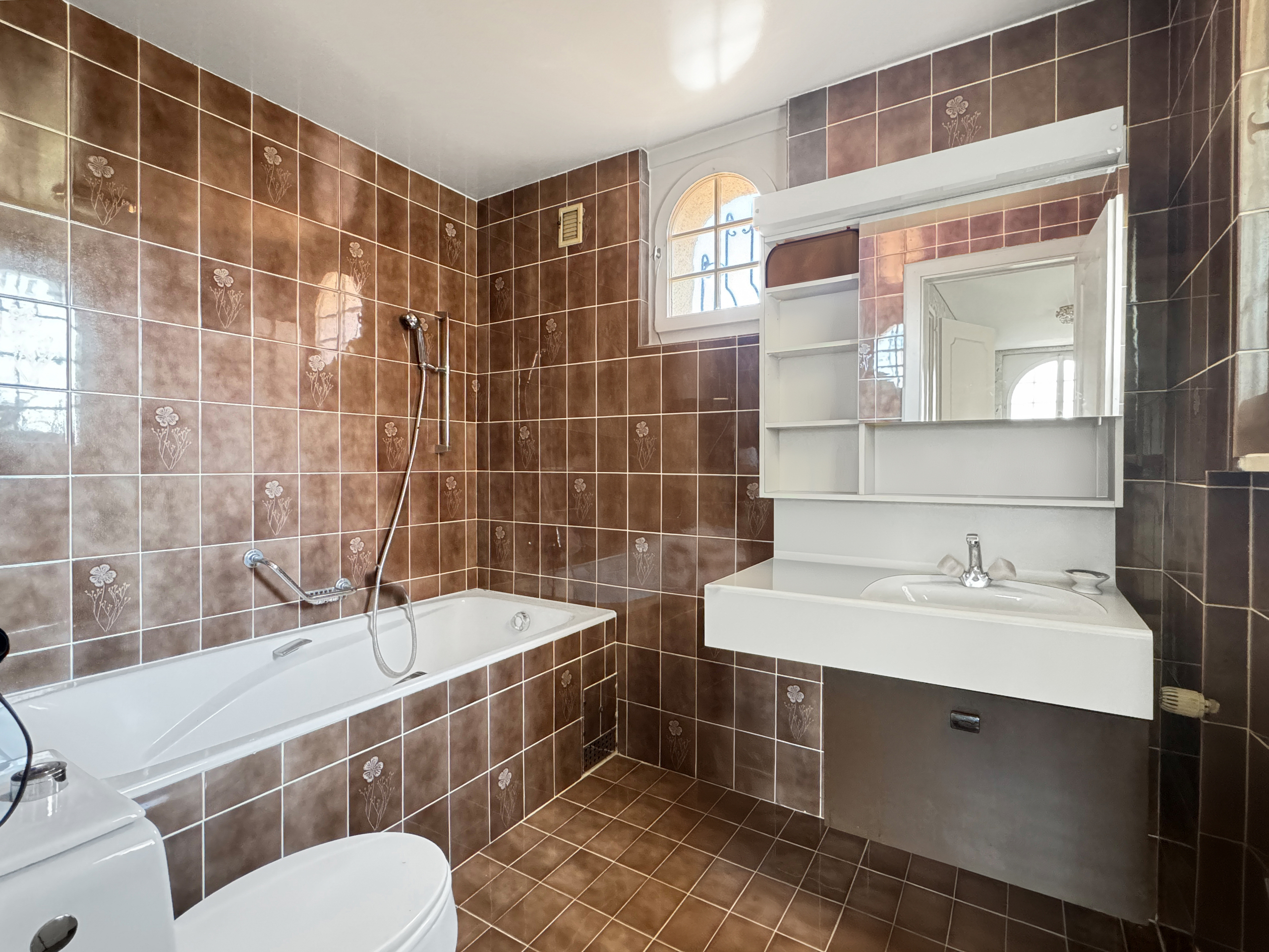 Salle de bain à l'étage