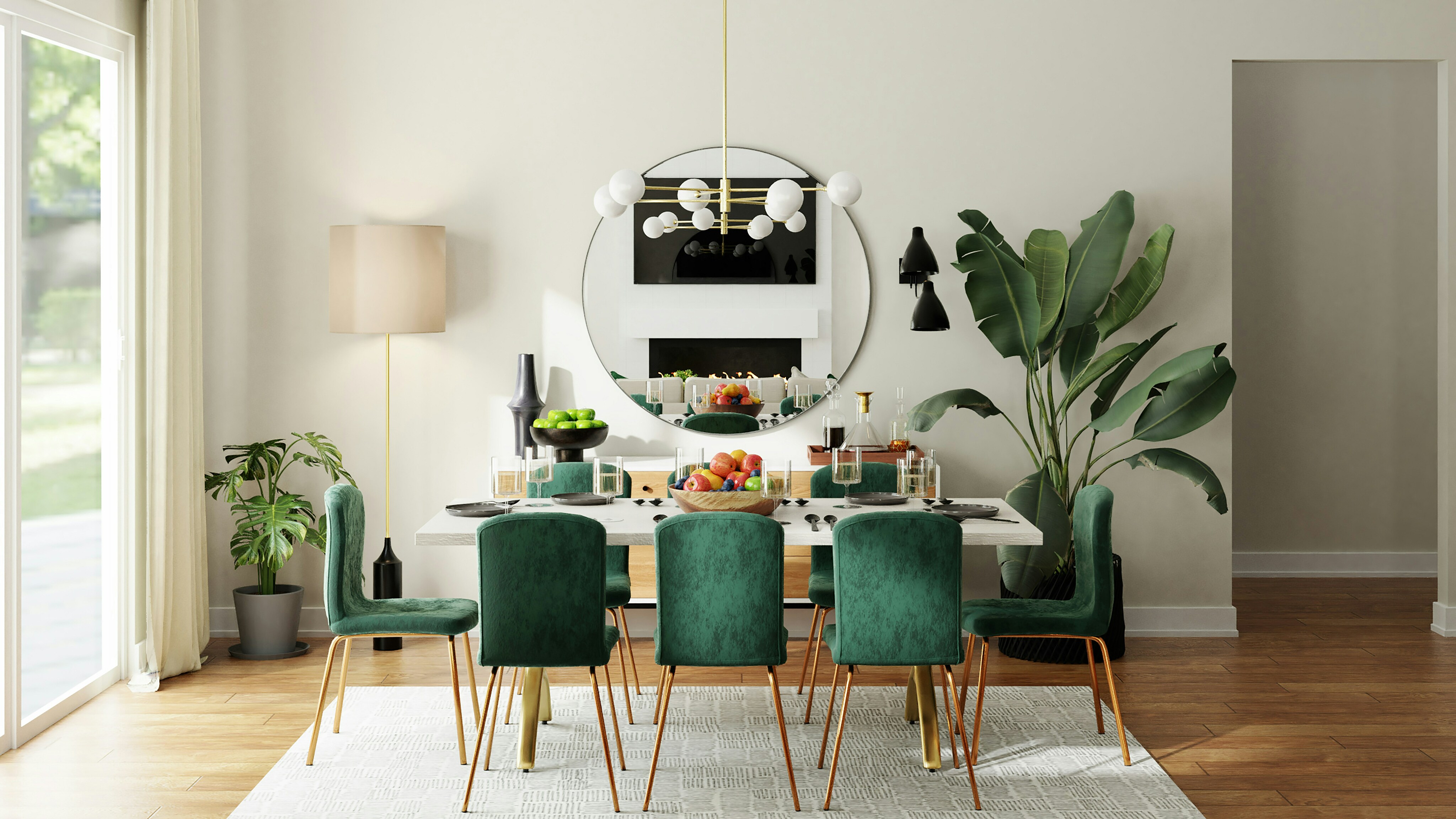 Geräumiges Esszimmer Geräumiges Esszimmer