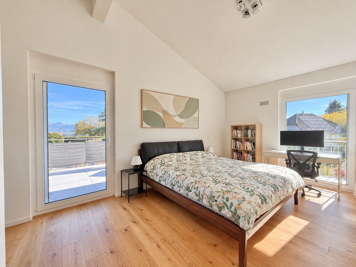 Suite parentale avec salle de bain, dressing et terrasse