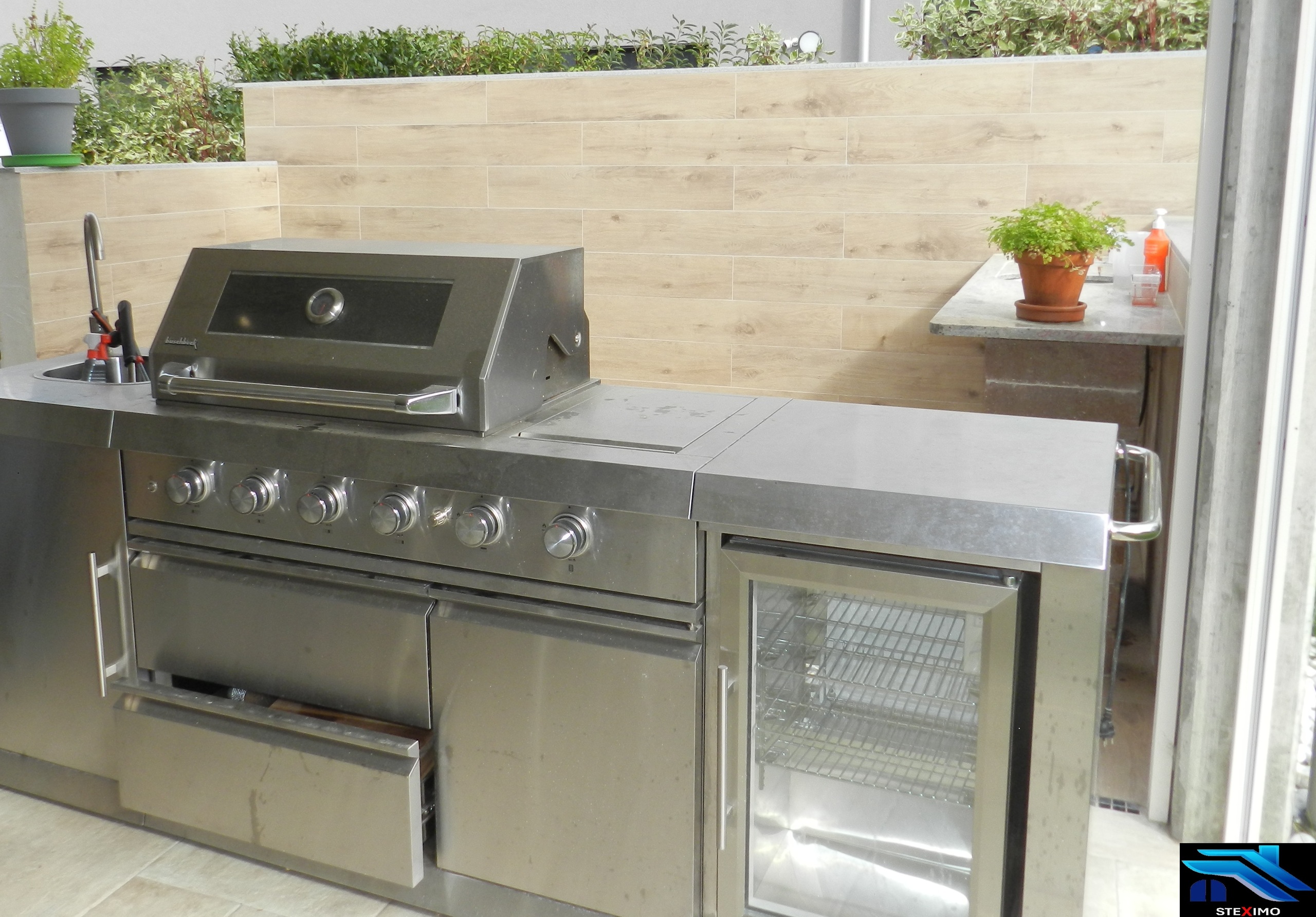 Coin barbecue